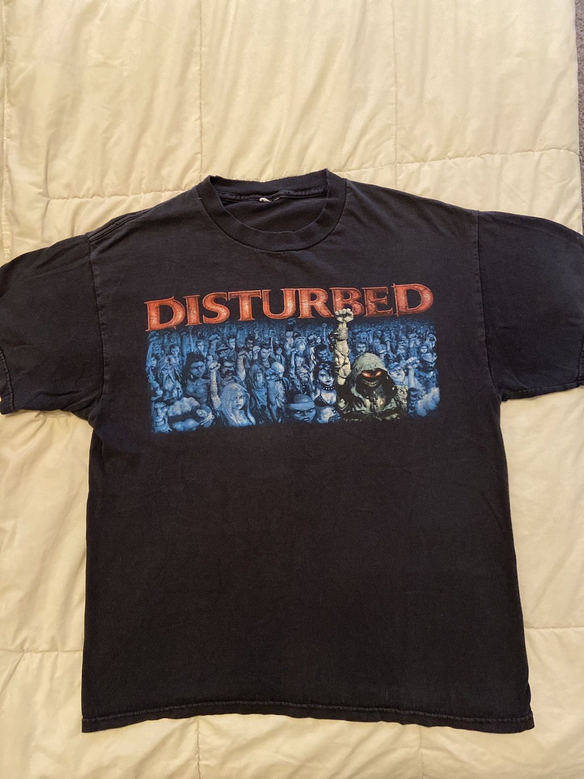 Vintage Vintage "Disturbed" Tee Size US S / EU 44-46 / 1 - 1 Thumbnail