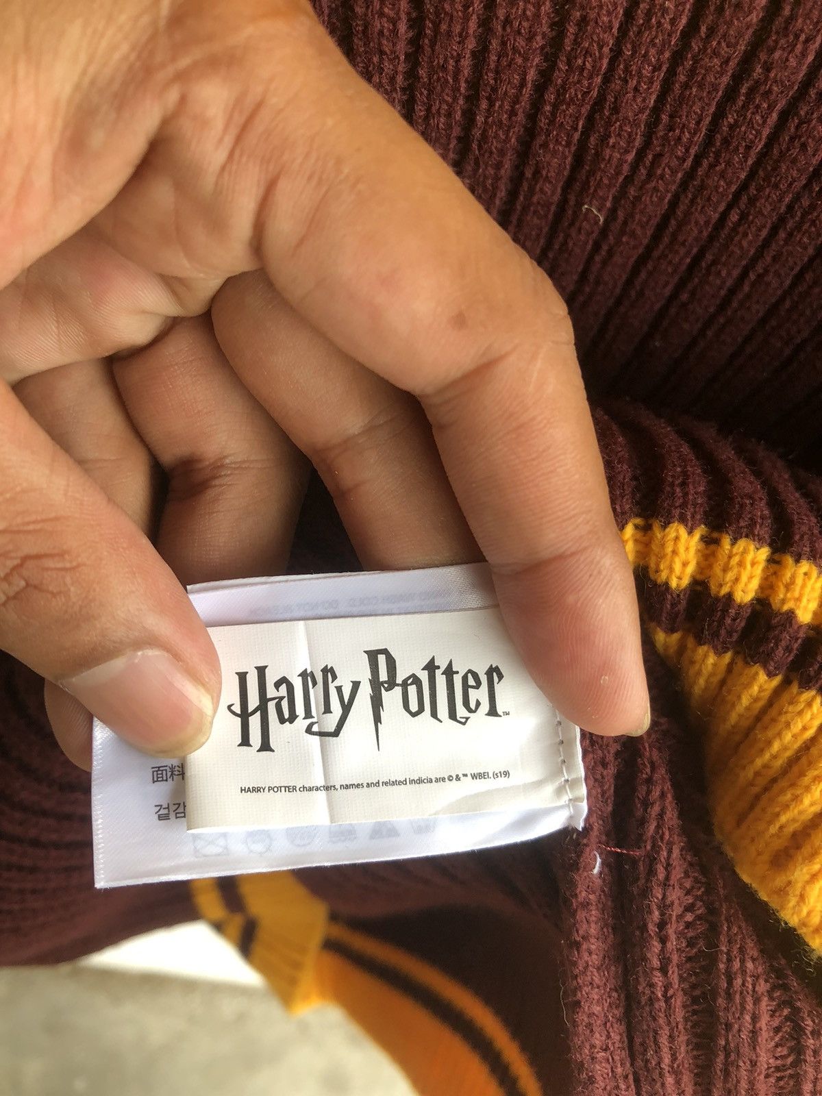 KMRii Spao x Harri Harry Potter Grunge Kurt cobain style Size US S / EU 44-46 / 1 - 7 Thumbnail