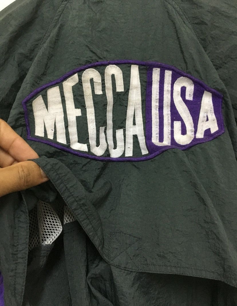 Mecca × Vintage Vintage Mecca Usa jackets windbreaker zipper spellout Size US L / EU 52-54 / 3 - 5 Thumbnail