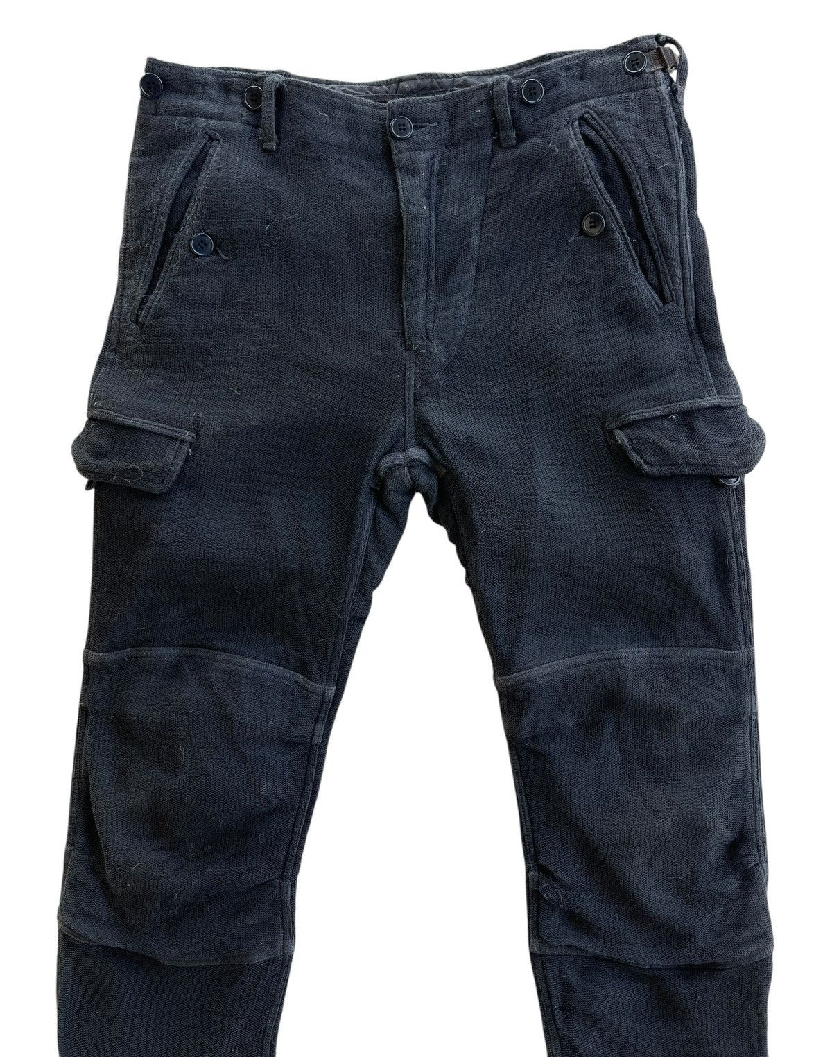 Maison MIHARA YASUHIRO MiharaYasuhiro Layered Netted Cargo Pants Distressed Size US 33 - 3 Thumbnail