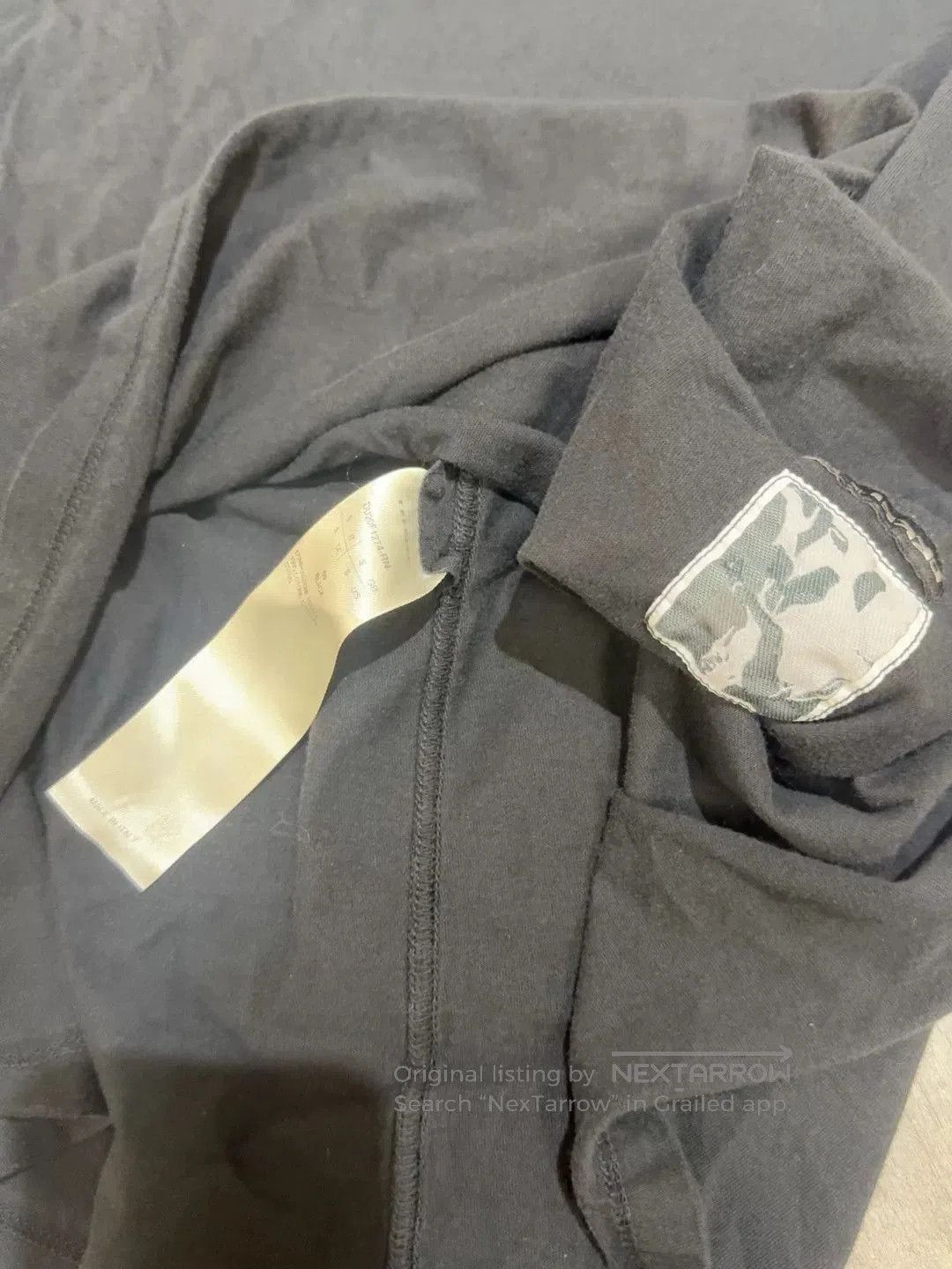 Rick Owens Rick Owens Black Deconstructed Short Sleeve Tee. Size US S / EU 44-46 / 1 - 4 Thumbnail