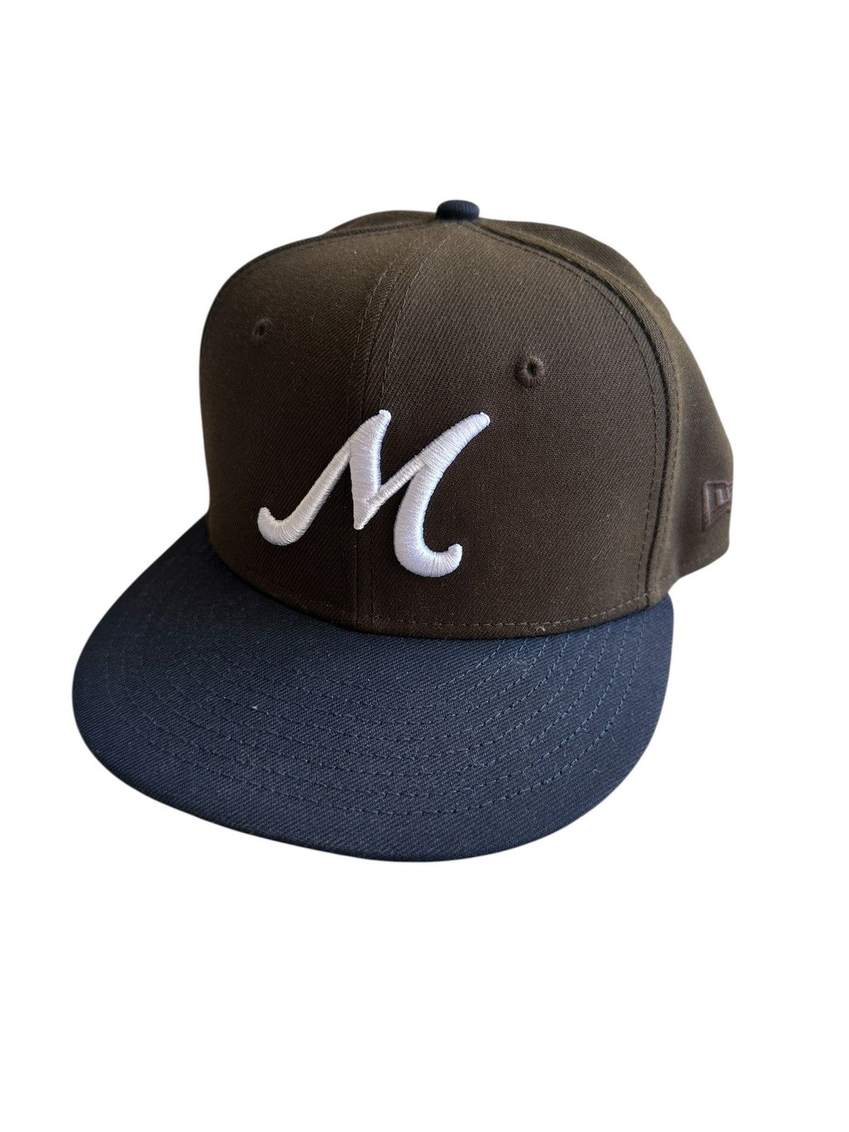 mewt Mewt Walnut Navy New Era 59Fifty Fitted Hat Size ONE SIZE - 1 Thumbnail