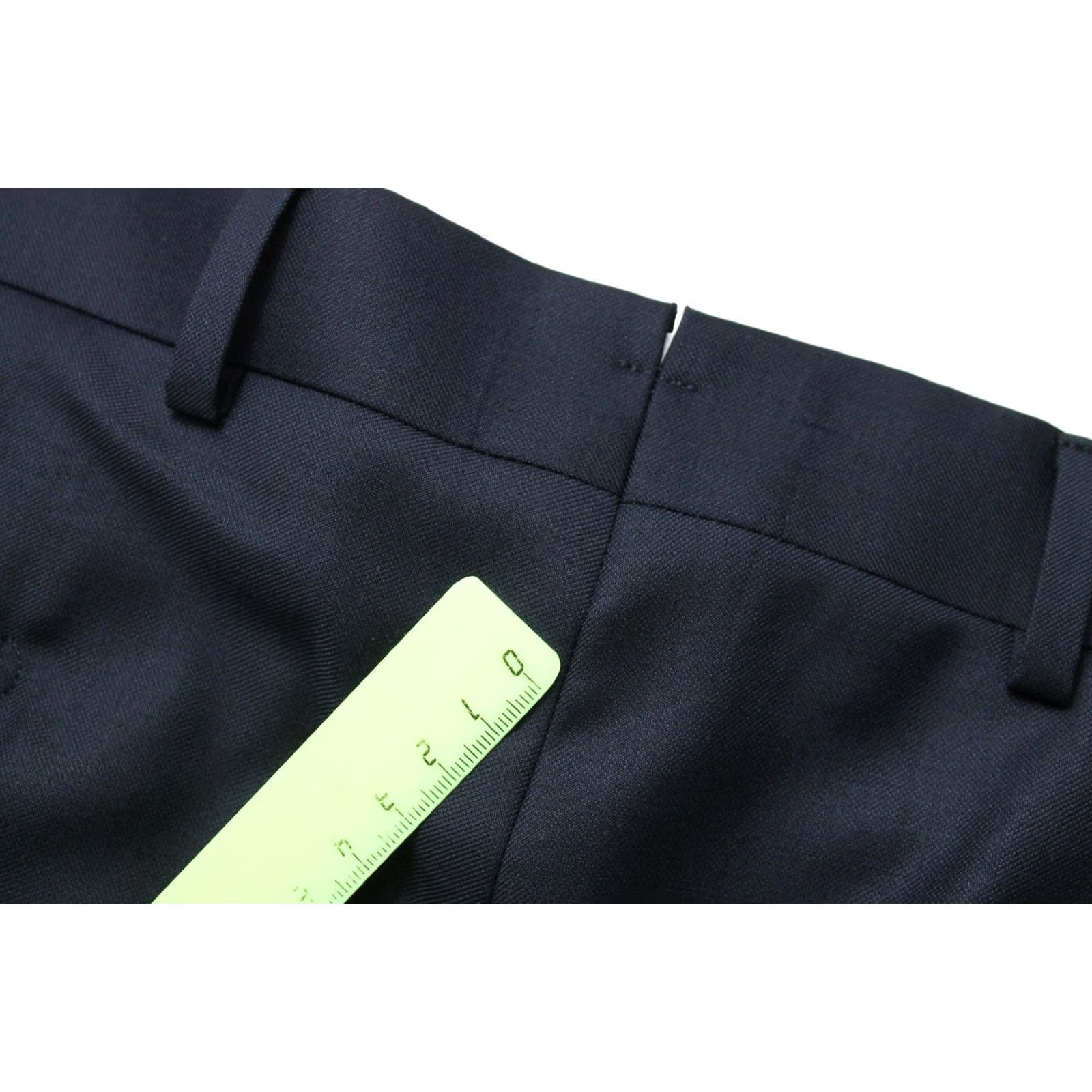 Suitsupply Suitsupply Brescia Trousers Men's UK 34S Pure Wool Pleated Turn Up Navy Wool Dress Pants Slim Front Type: Pleated (No Abbreviations) Size US 34 / EU 50 - 7 Thumbnail