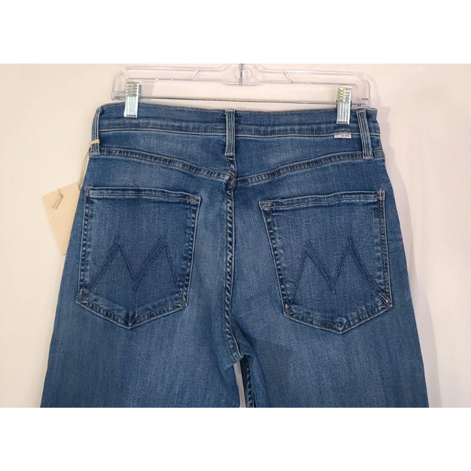 Other New W/Tags Mother The Mid Rise Rider Ankle Jeans Lhasa 30 Size 30" / US 8 / IT 44 - 6 Thumbnail