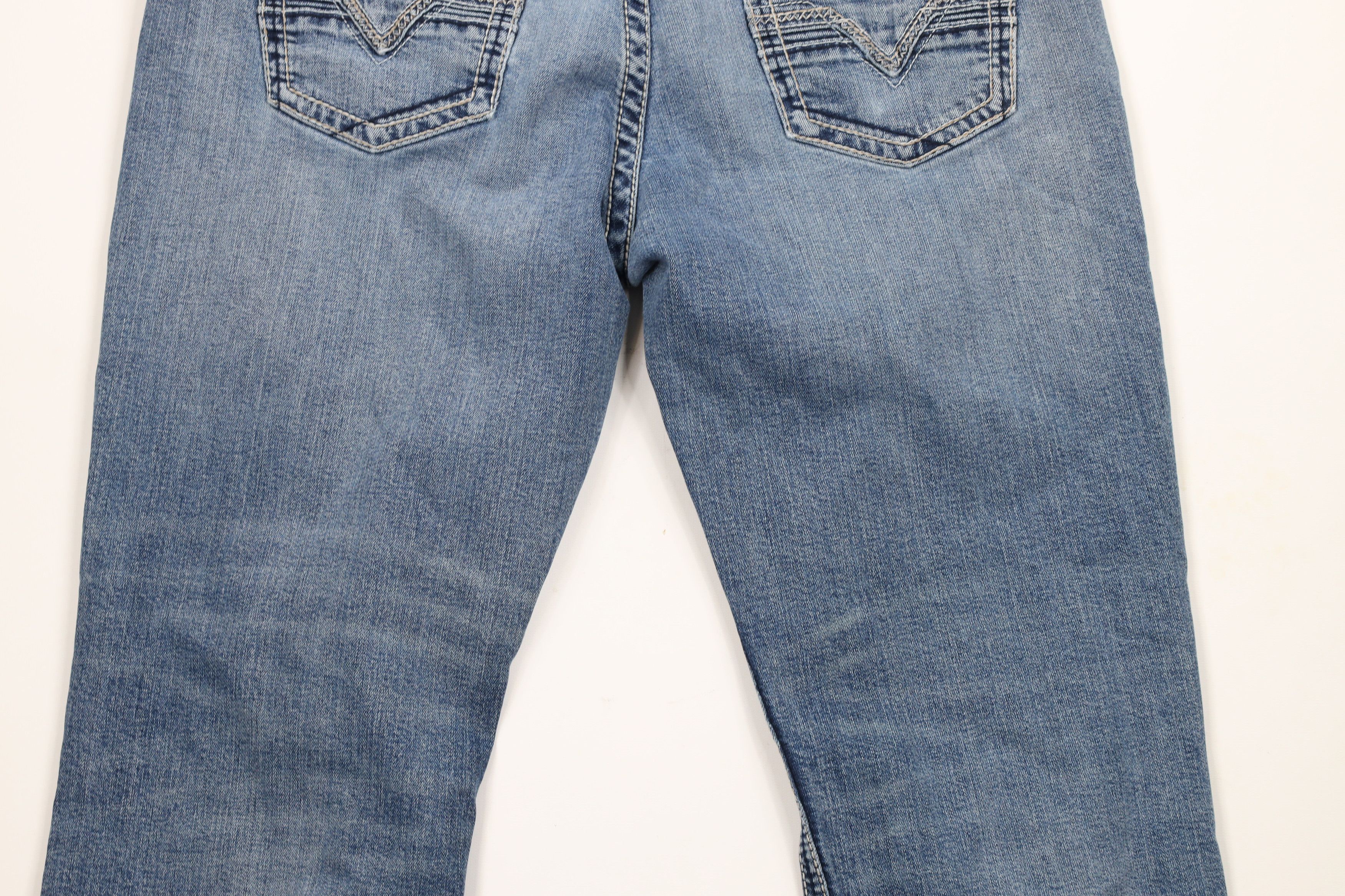 BKE × Vintage Buckle BKE Thick Stitch Tyler Straight Leg Denim Jeans AS IS Size US 36 / EU 52 - 11 Thumbnail
