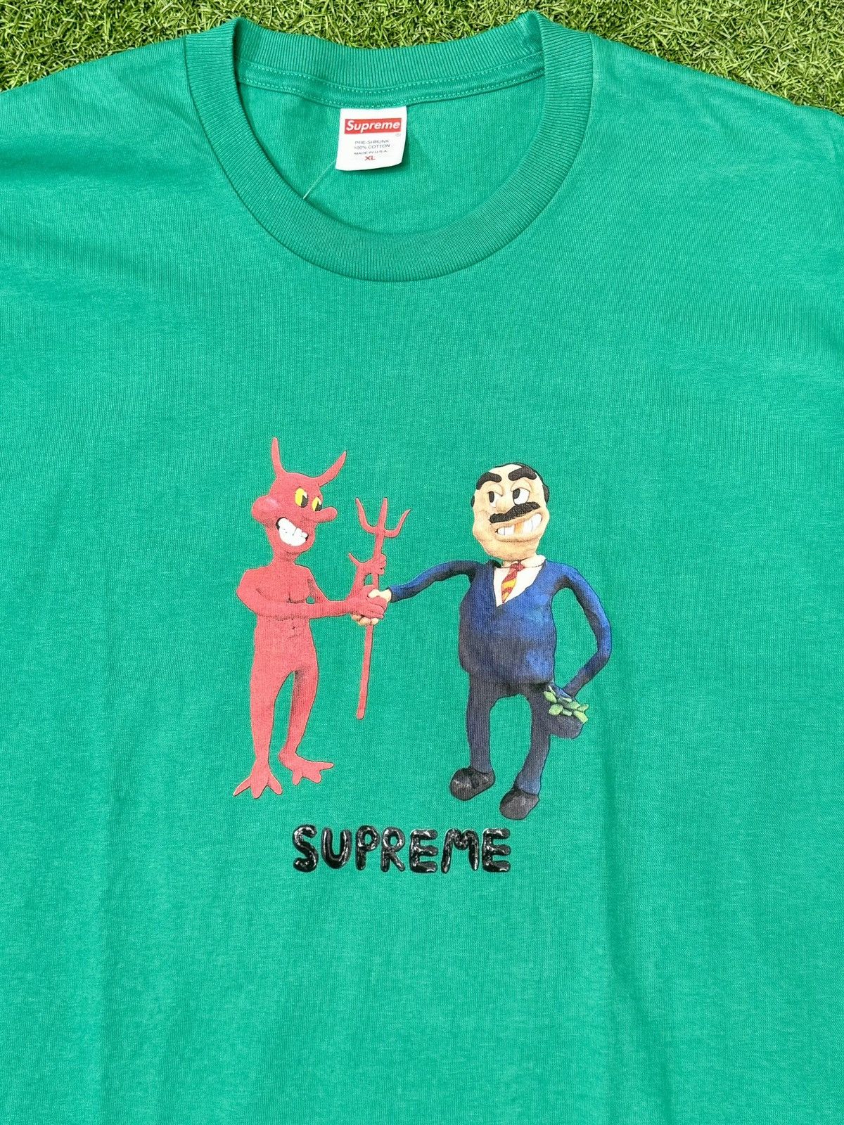 Supreme Supreme Business Tee SS23 Size US XL / EU 56 / 4 - 2 Thumbnail