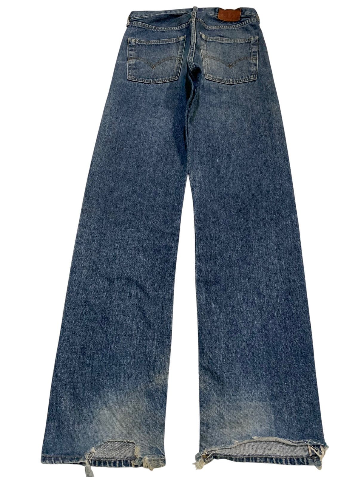 Levi's VINTAGE LEVIS 503B SELVEDGE BIG E FADED DISTRESSED DENIM Size US 28 / EU 44 - 3 Thumbnail
