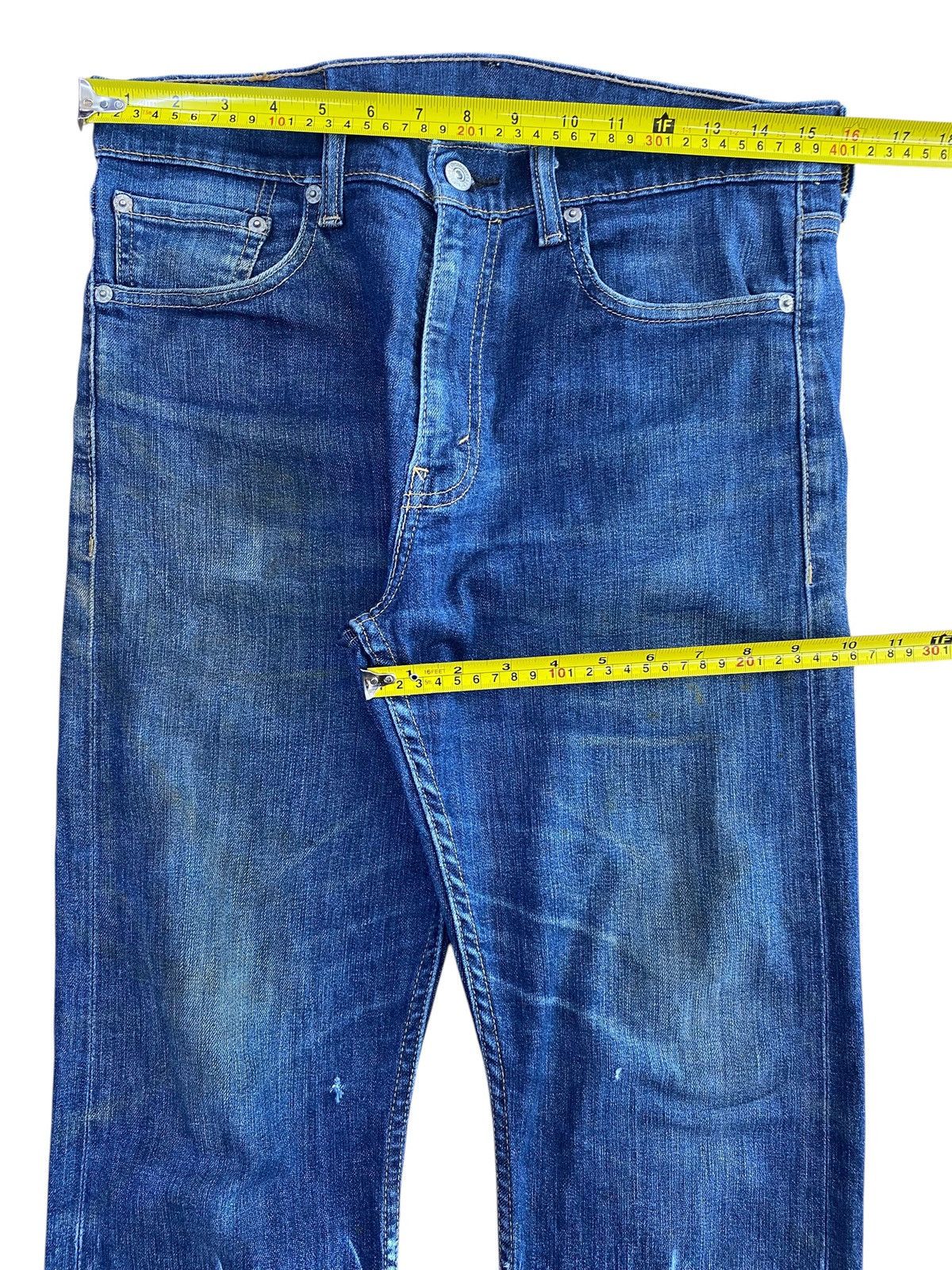 Levi's Vintage Levi’s 513 Dark Blue Wash Style Loose Jeans Size US 32 / EU 48 - 5 Thumbnail