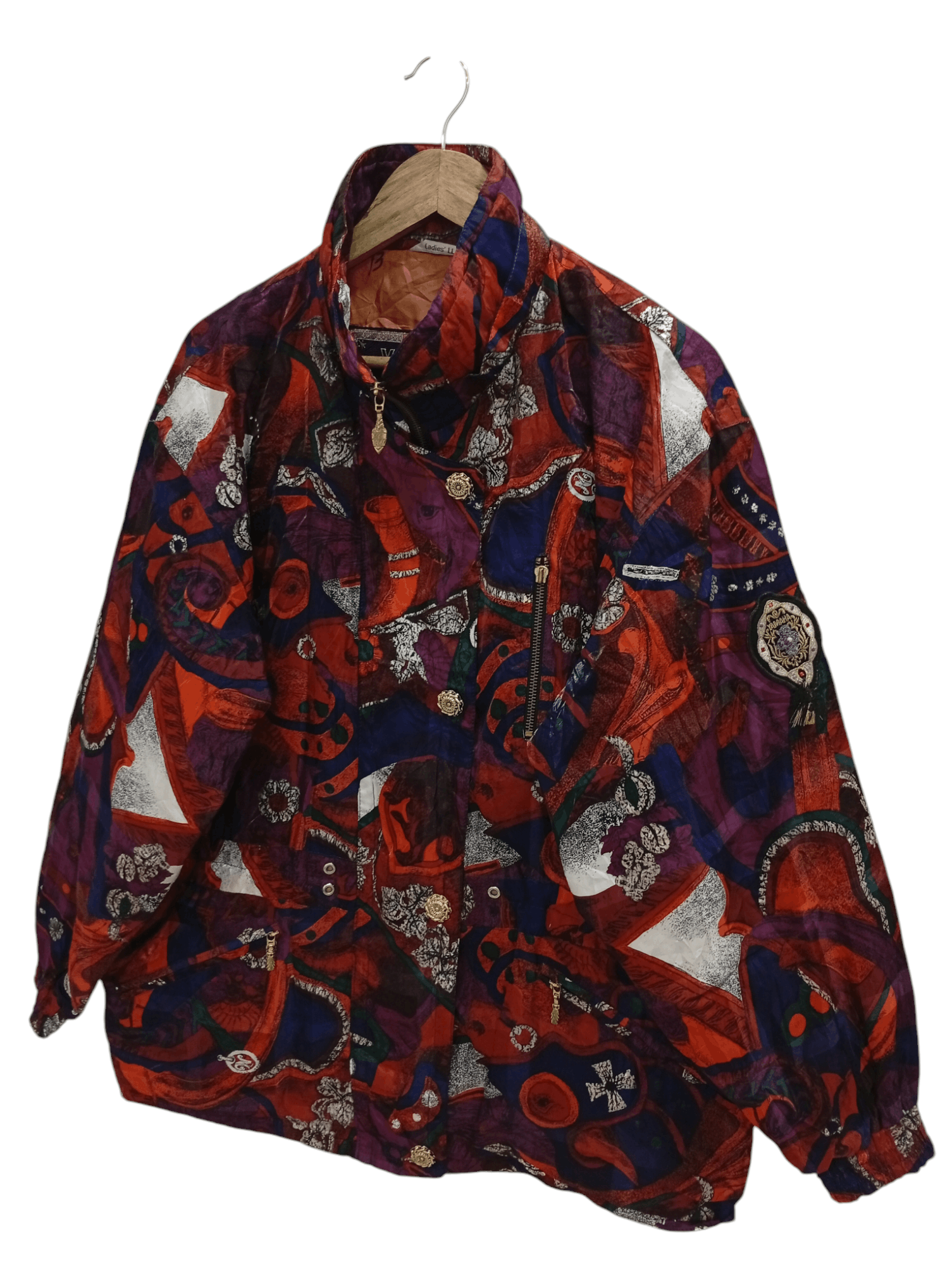 Vintage × Yamaha 🔥🔥Vintage Yamaha Ladies Full Print Jacket Size XL / US 12-14 / IT 48-50 - 3 Thumbnail