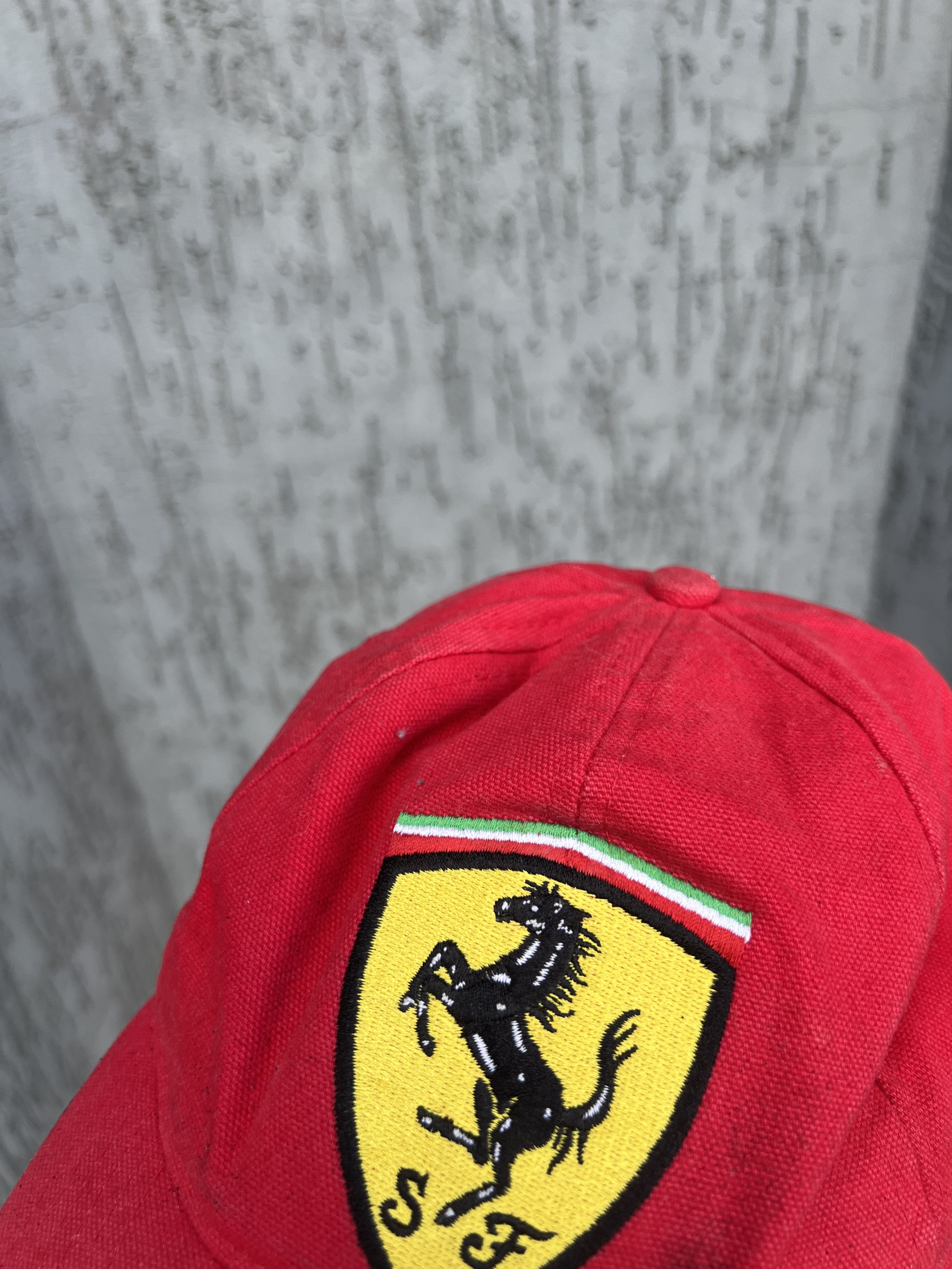 Ferrari × Marlboro × Vintage Vintage Ferrari Big Logo Racing Cap Size ONE SIZE - 2 Thumbnail