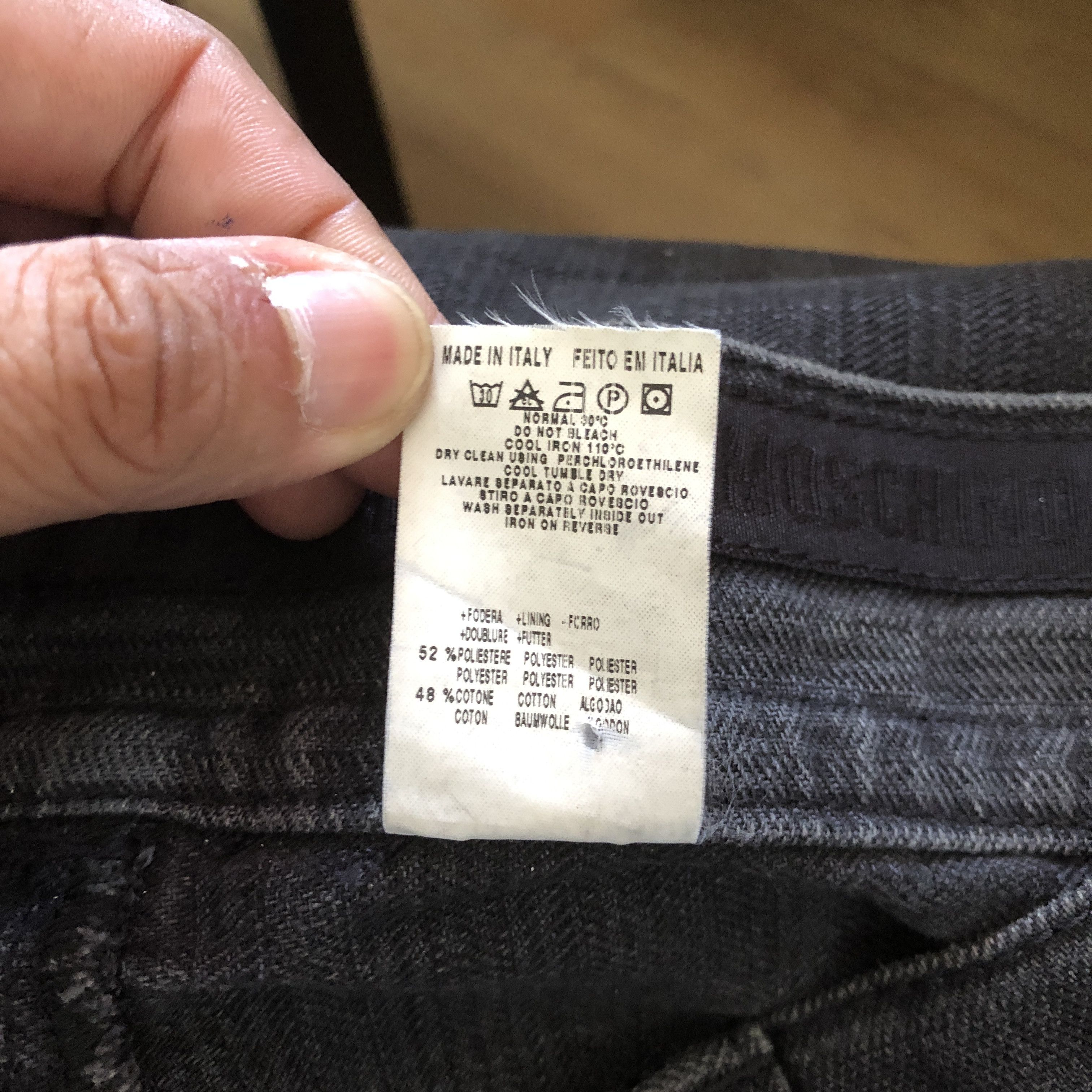 Moschino Vintage Moschino Jeans Denim Pants Size US 34 / EU 50 - 7 Thumbnail
