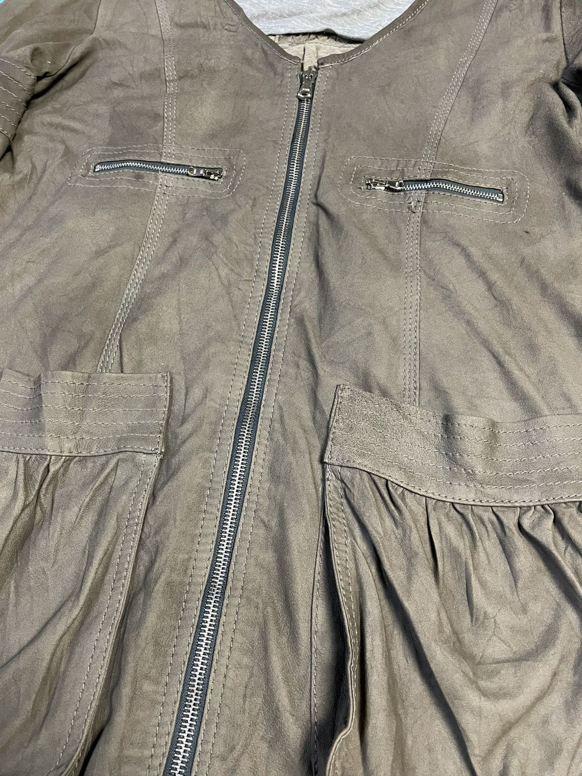 Giorgio Brato Giorgio Brato Leather Jacket Ladies Size M / US 6-8 / IT 42-44 - 2 Thumbnail