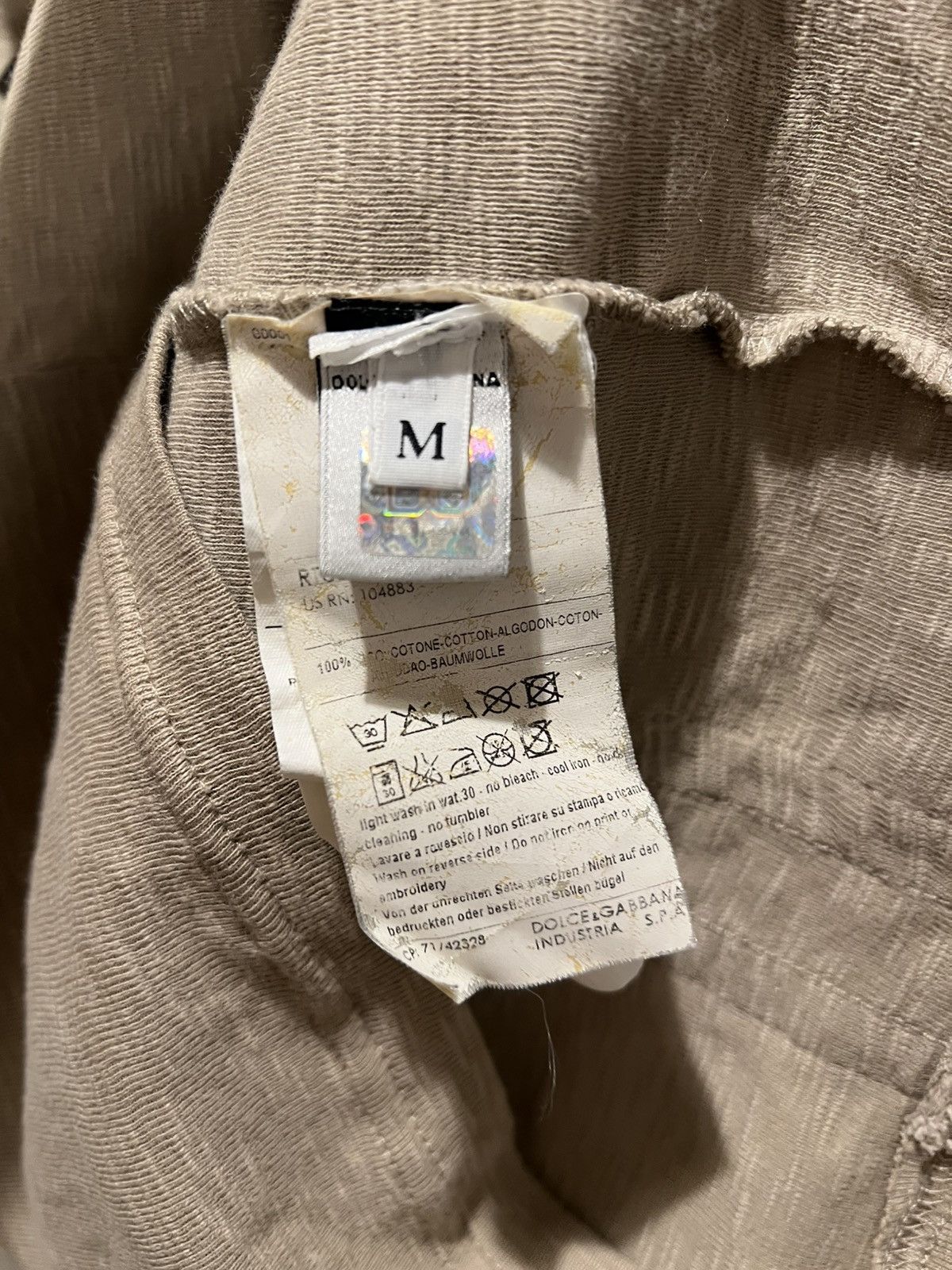 Dolce & Gabbana D&G Make Love Polo Size US M / EU 48-50 / 2 - 6 Thumbnail