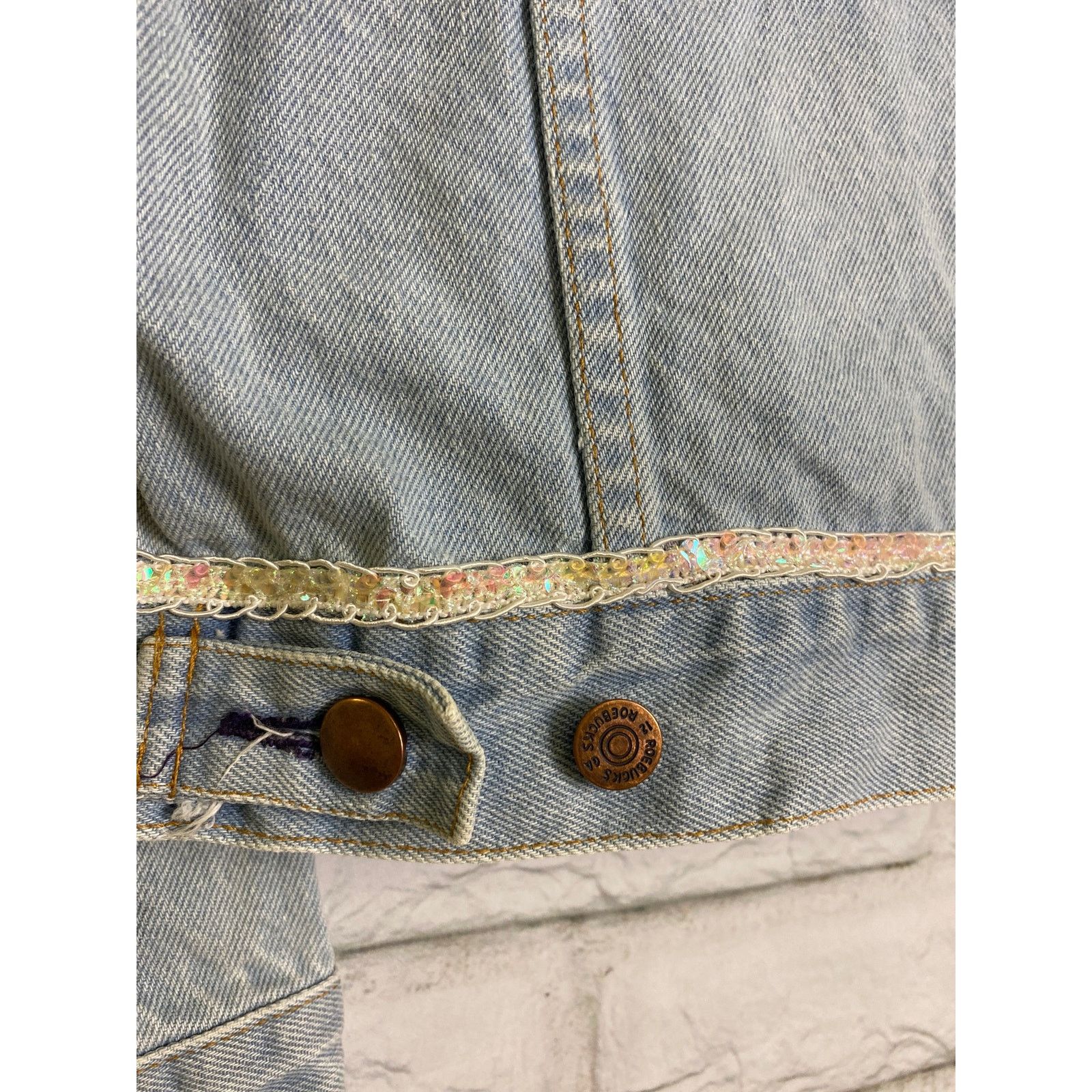 Levi's Vintage USA Roebucks Denim Tucker Jacket 36 Women XS Size XS / US 0-2 / IT 36-38 - 8 Thumbnail