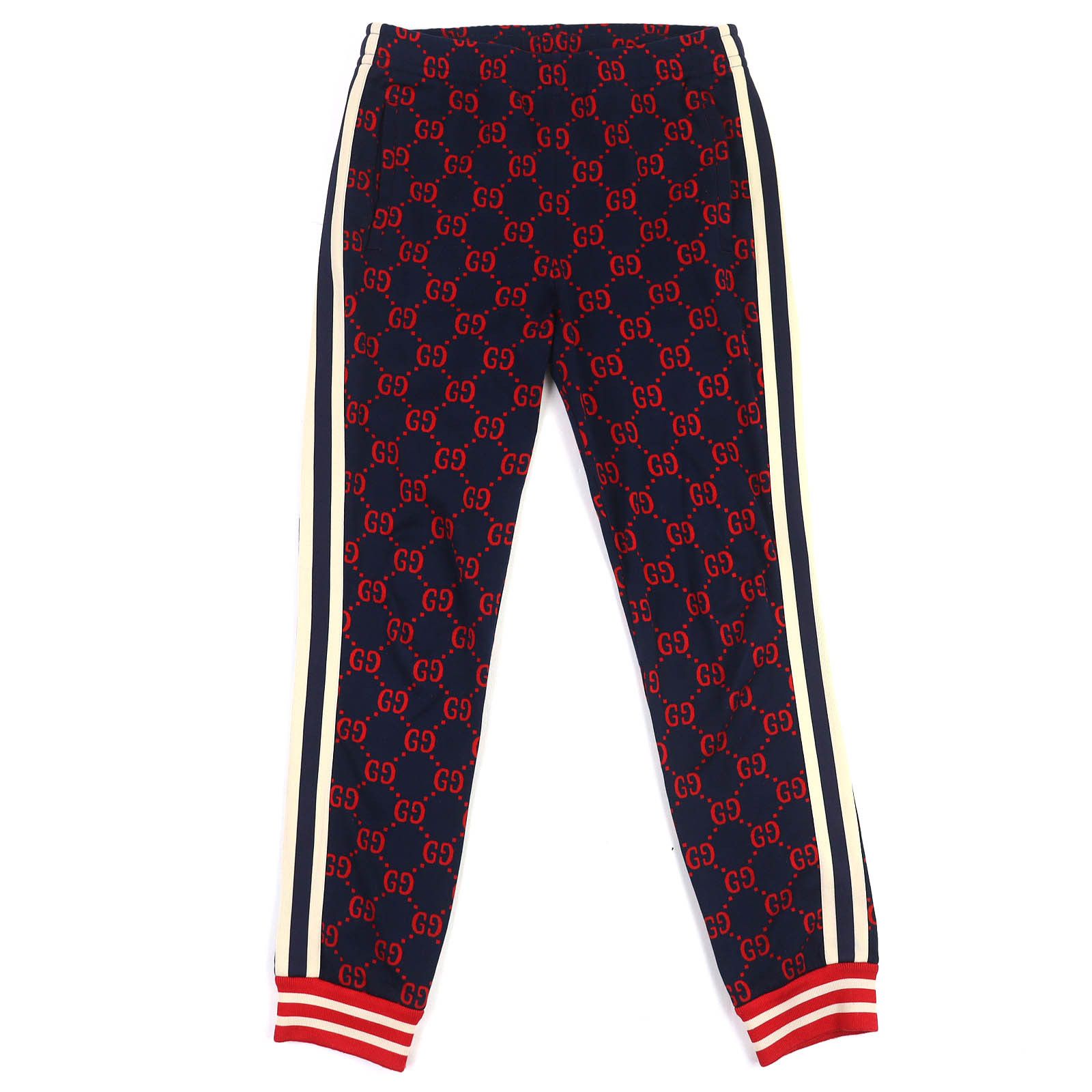 Gucci Gucci Gucci GG jacquard cotton track pants Textile Pants 496920 DUTY FREE for USA Size ONE SIZE - 1 Thumbnail