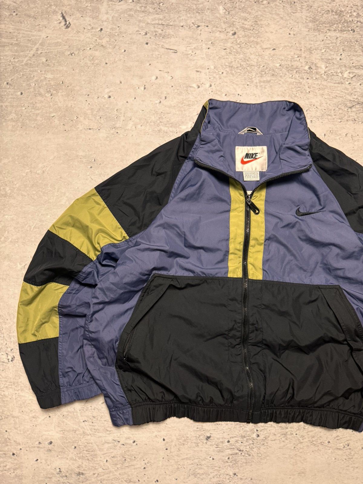 Nike × Nike ACG NIKE VINTAGE DOUBLE LOGO OVERSIZE NYLON LIGHT JACKET Size US M / EU 48-50 / 2 - 3 Thumbnail