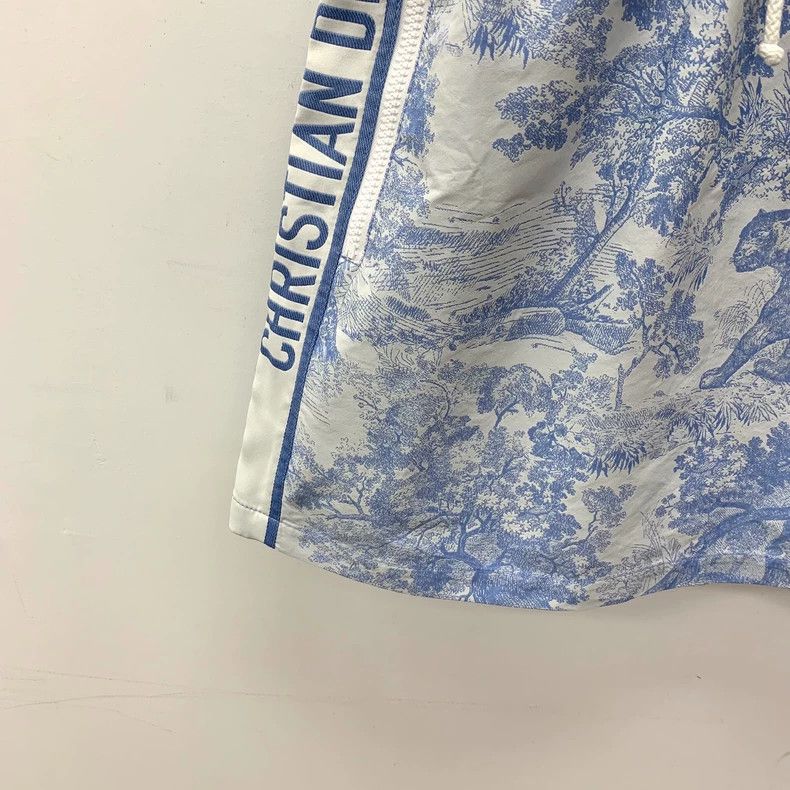 Dior Dior Light blue animal jungle print hooded drawstring half Size XXS / US 00 / IT 34 - 5 Thumbnail