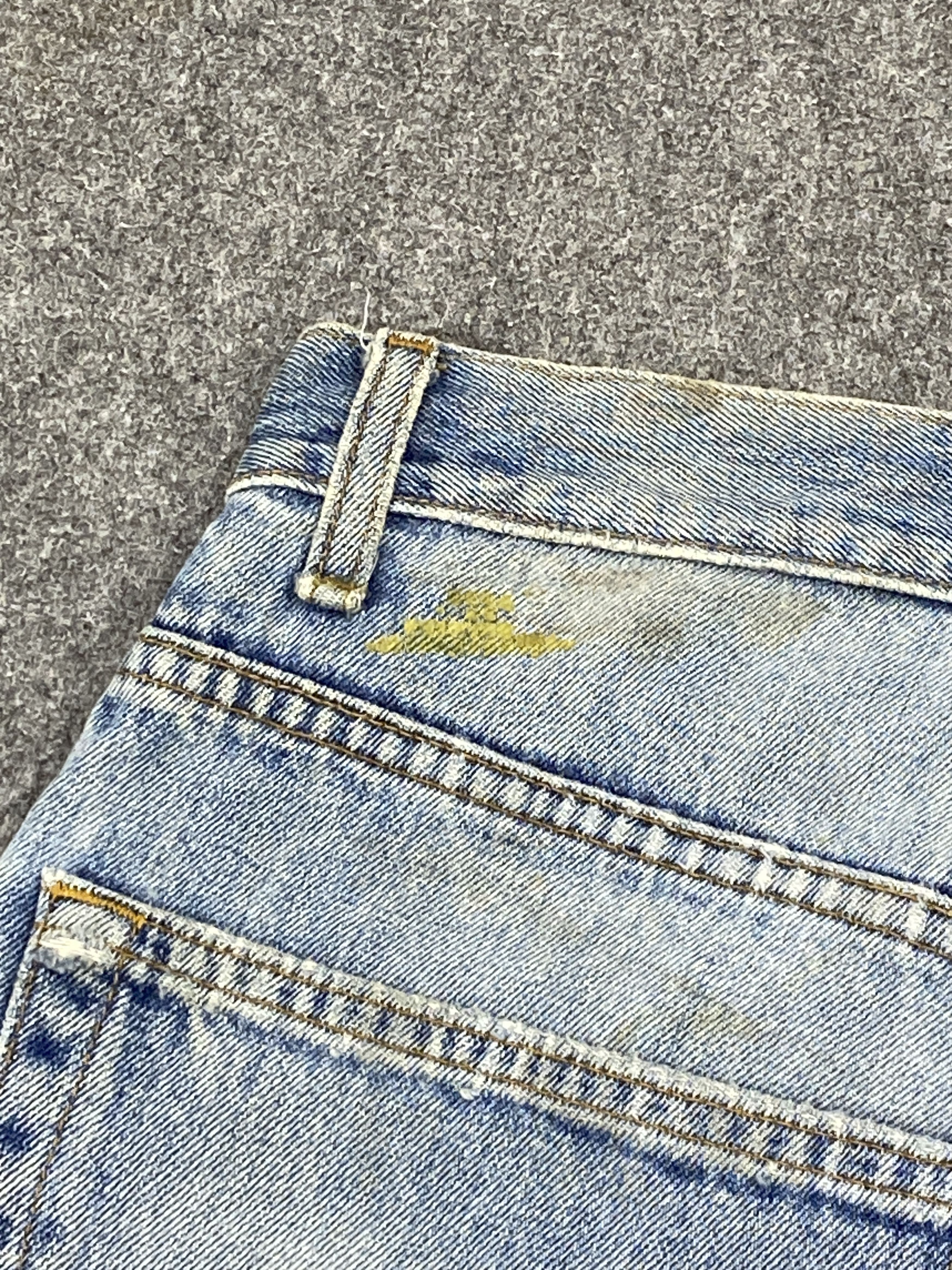 Levi's × Vintage Distressed Vintage 90s Levis 505 Faded Blue Jeans DP2618 Size US 34 / EU 50 - 16 Thumbnail