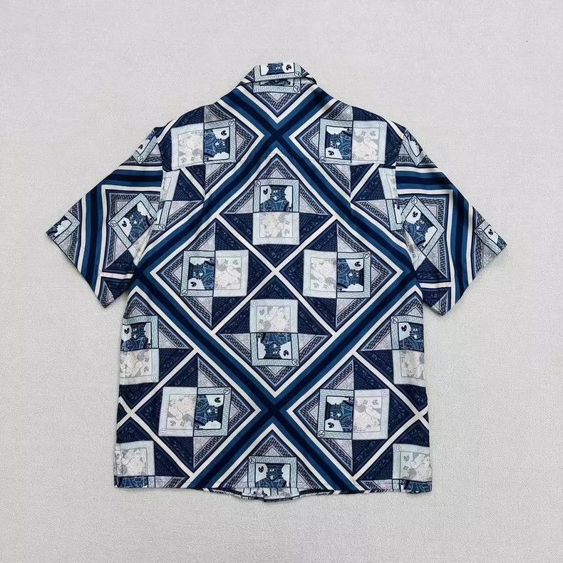 Dior Dior Poker Pattern Short Sleeve Shirt-2505 Size US M / EU 48-50 / 2 - 2 Thumbnail