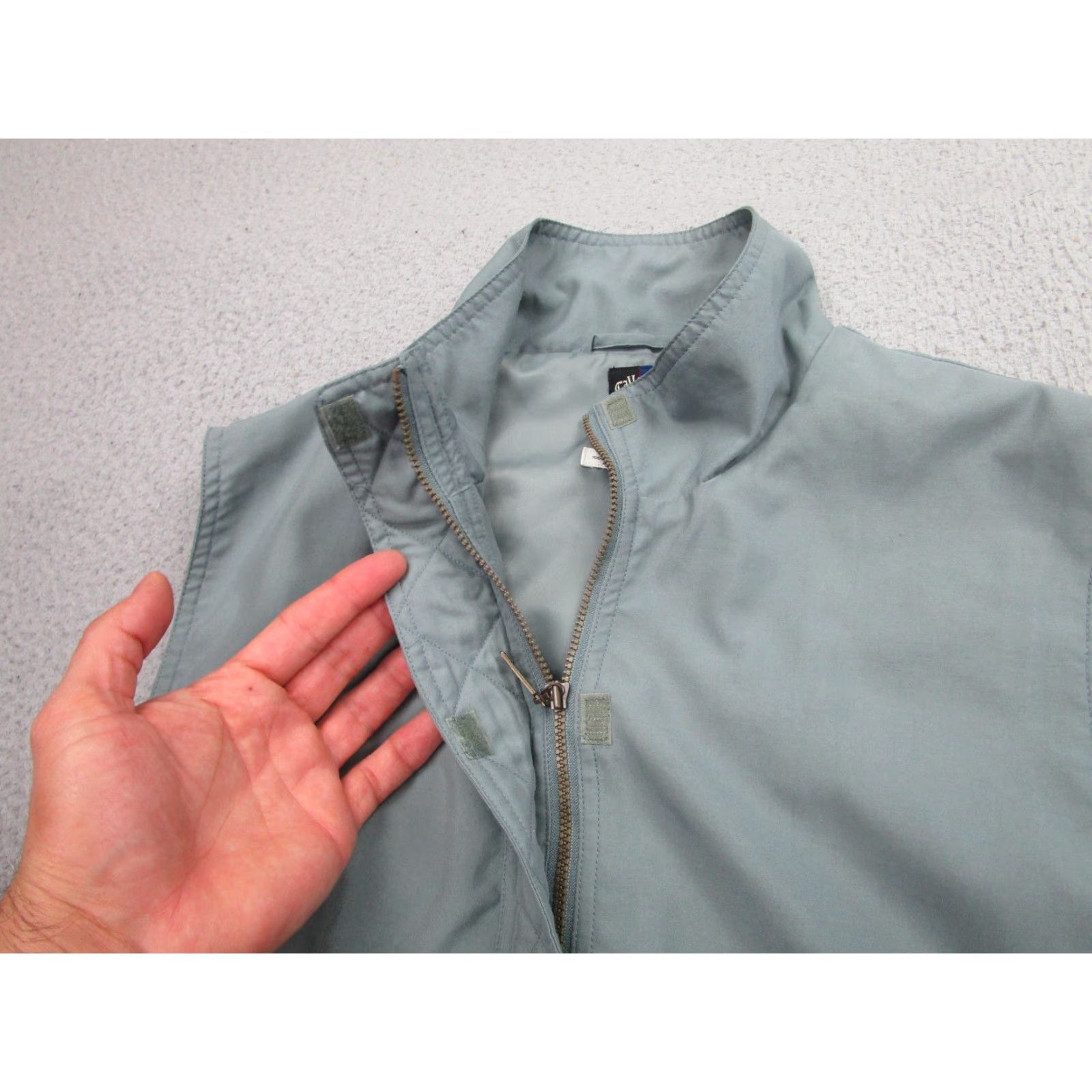 Callaway Callaway Golf Vest Womens XL Gray Peached Microfiber Nordstrom Full Zip Pockets Size XL / US 12-14 / IT 48-50 - 3 Thumbnail