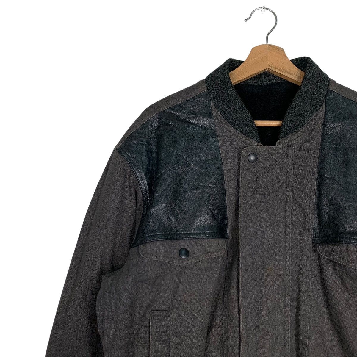 Vintage FORBICI D’ORO HOMME Big Logo Sherpa Bomber Jacket #0523-C24 Size US M / EU 48-50 / 2 - 6 Thumbnail