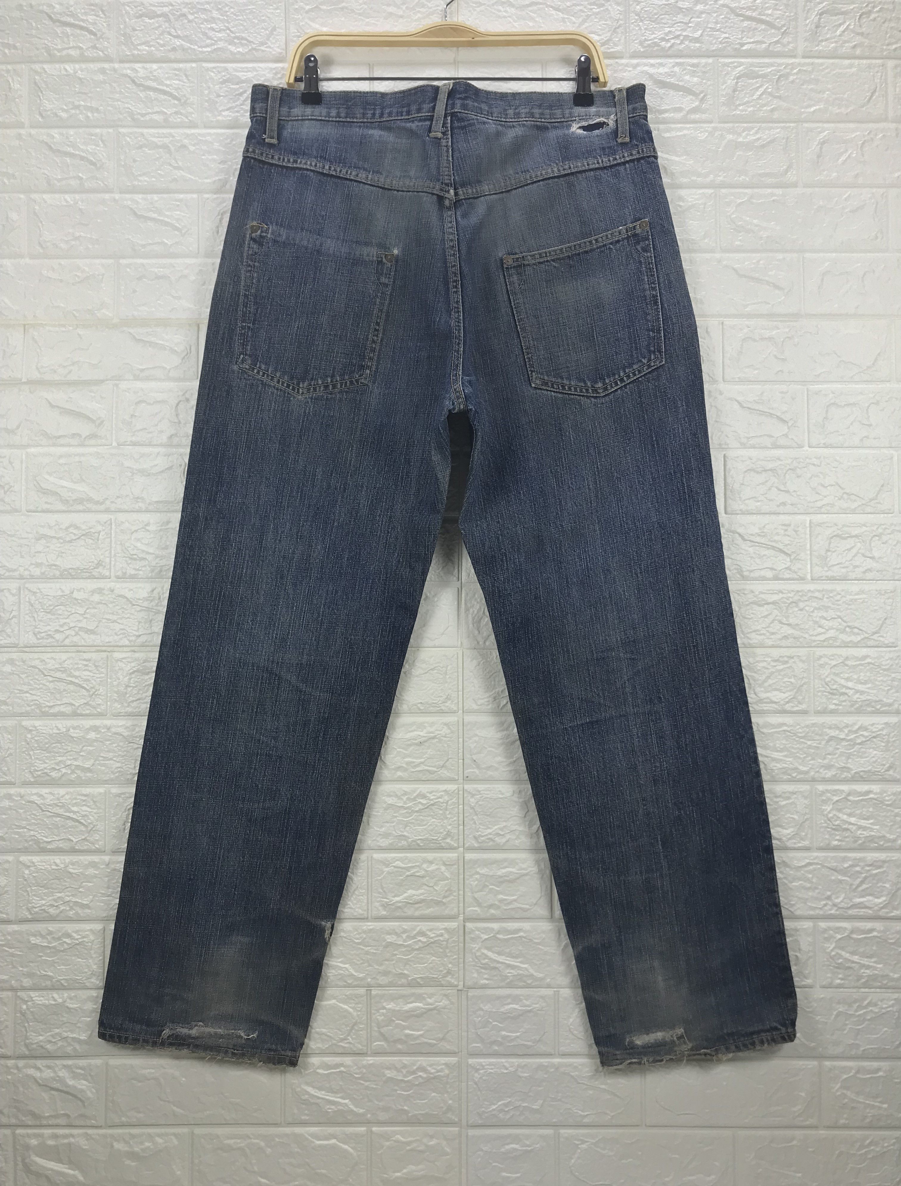 MasterPiece Vintage Master piece X Hectic Denim Baggy Jeans Size US 35 - 5 Thumbnail