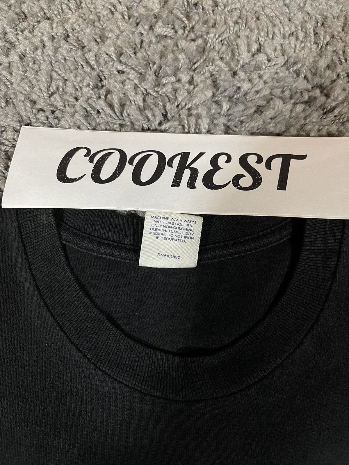 Supreme 2017FW Supreme Crash Tee Black T-Shirt Size US M / EU 48-50 / 2 - 8 Thumbnail
