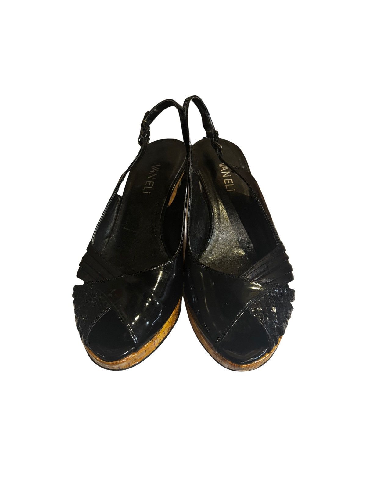 VANELI Black slingback Sandals.wf7127 Size US 7.5 / IT 37.5 - 5 Thumbnail
