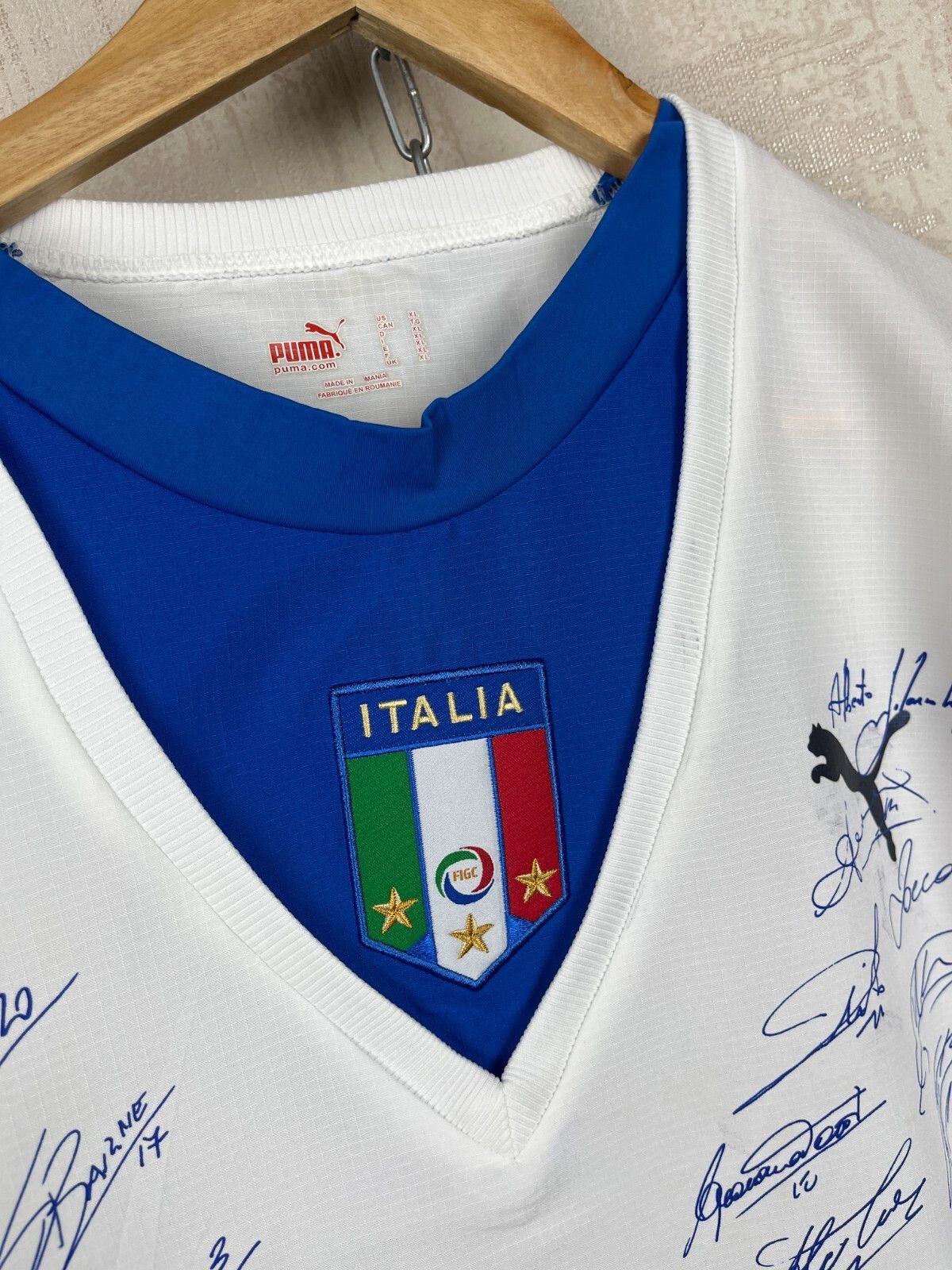 Puma Italy Special Campioni del Mondo 2006 Football Soccer Jersey Size US XL / EU 56 / 4 - 10 Thumbnail