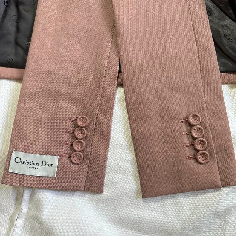 Dior Dior 23ss Gaoding series pine wood powder structural sense Size 48R - 2 Thumbnail