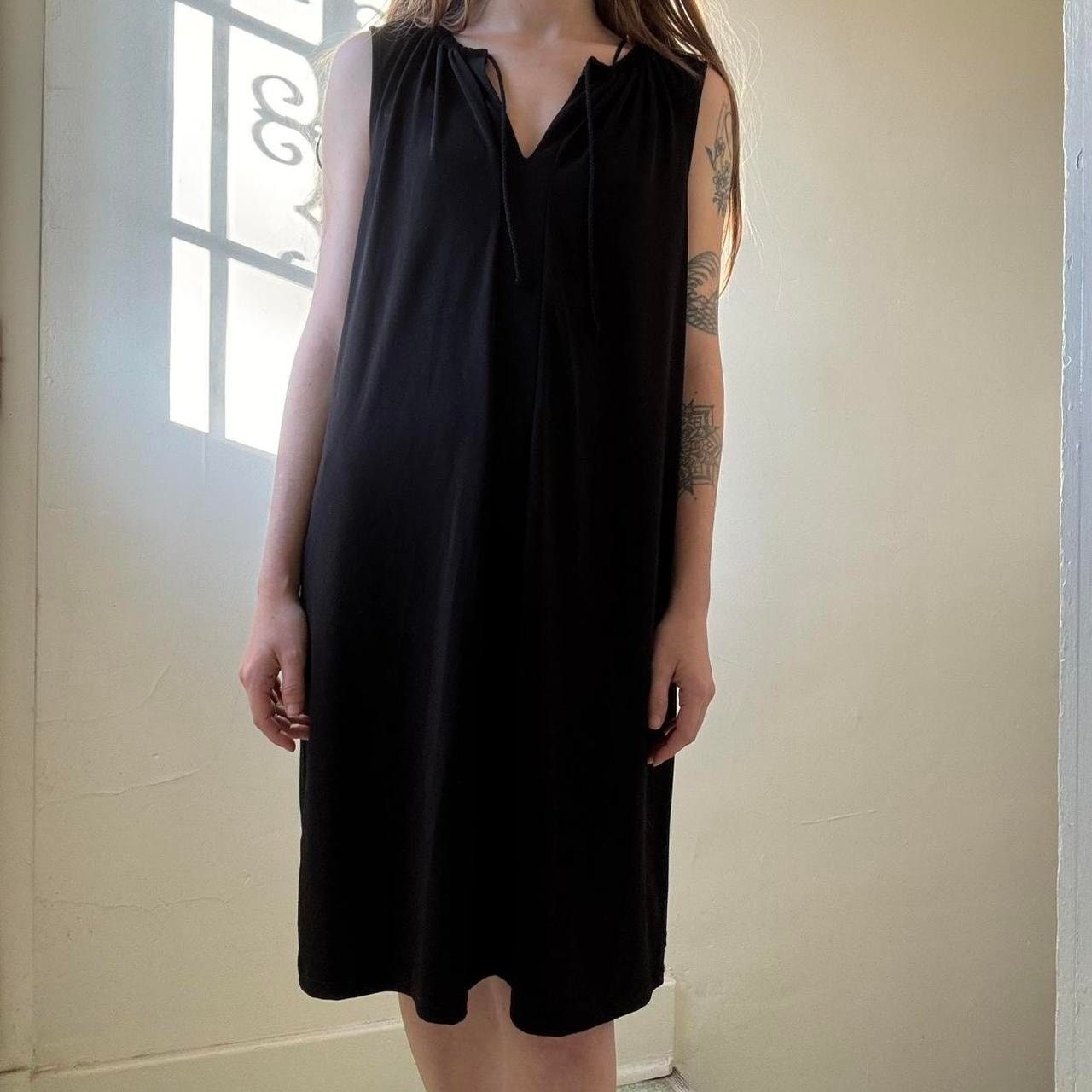 Michael Kors Michael Kors Black Shift Dress Large LBD Designer Vacation Size L / US 10 / IT 46 - 2 Thumbnail