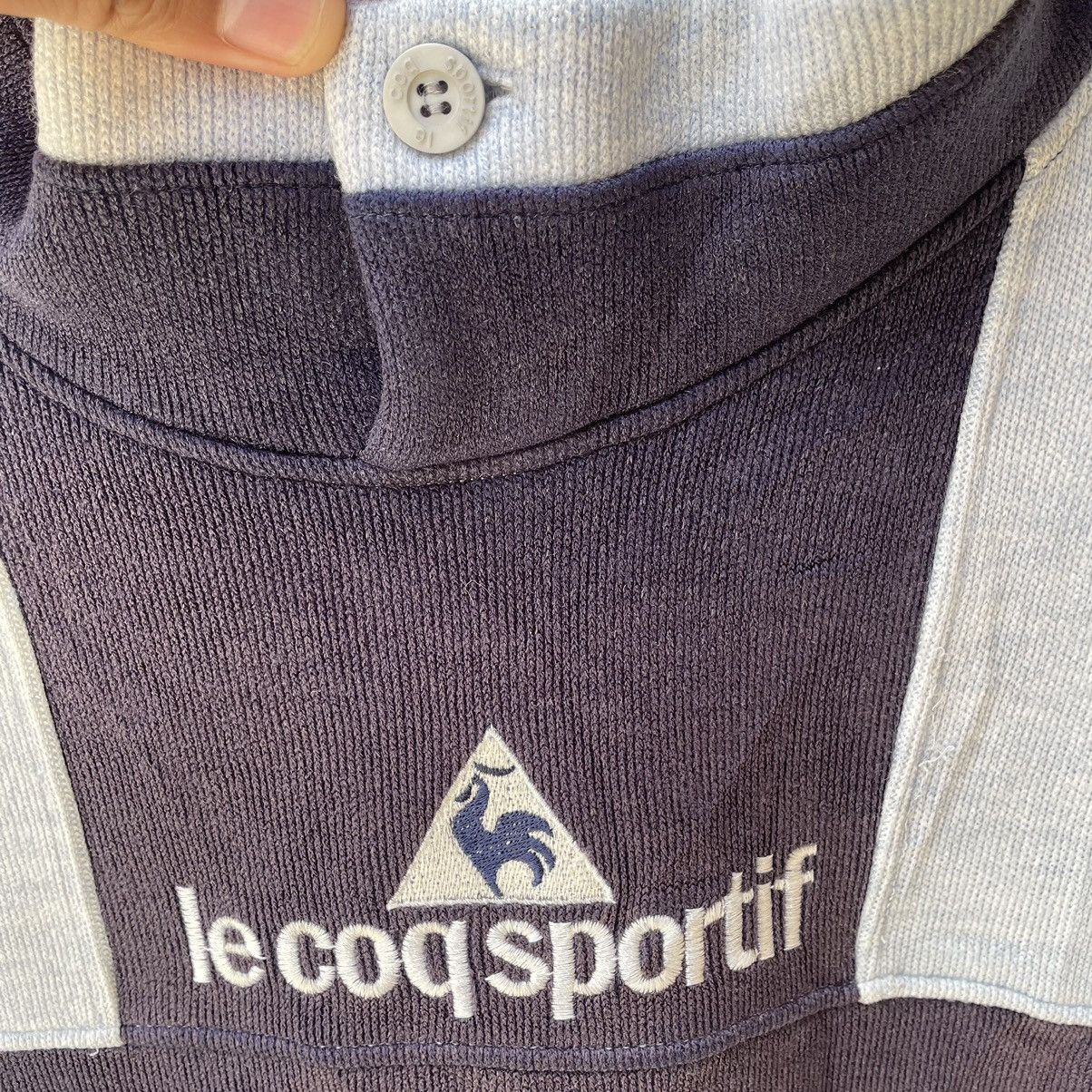 Le Coq Sportif × Vintage 🔥Vintage Le Coq Sportif Embroidered Spellout Sweatshirts Size US M / EU 48-50 / 2 - 4 Thumbnail