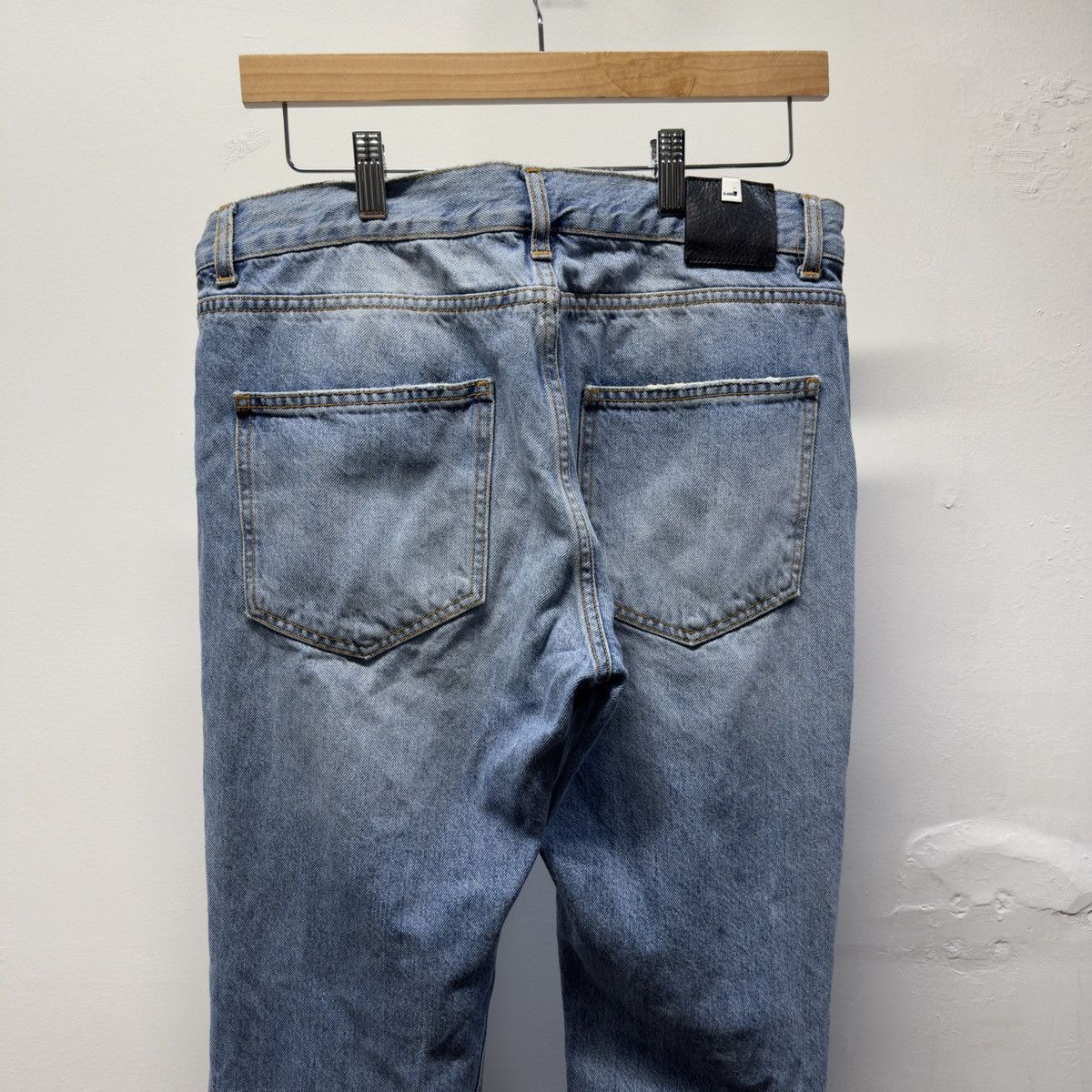 1017 ALYX 9SM 1017 Alyx 9SM Slashed Thorn Distressed Denim Jeans Size US 32 / EU 48 - 7 Thumbnail