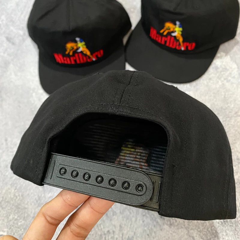 Other Marlboro Vintage Baseball Cap Black Size ONE SIZE - 2 Thumbnail
