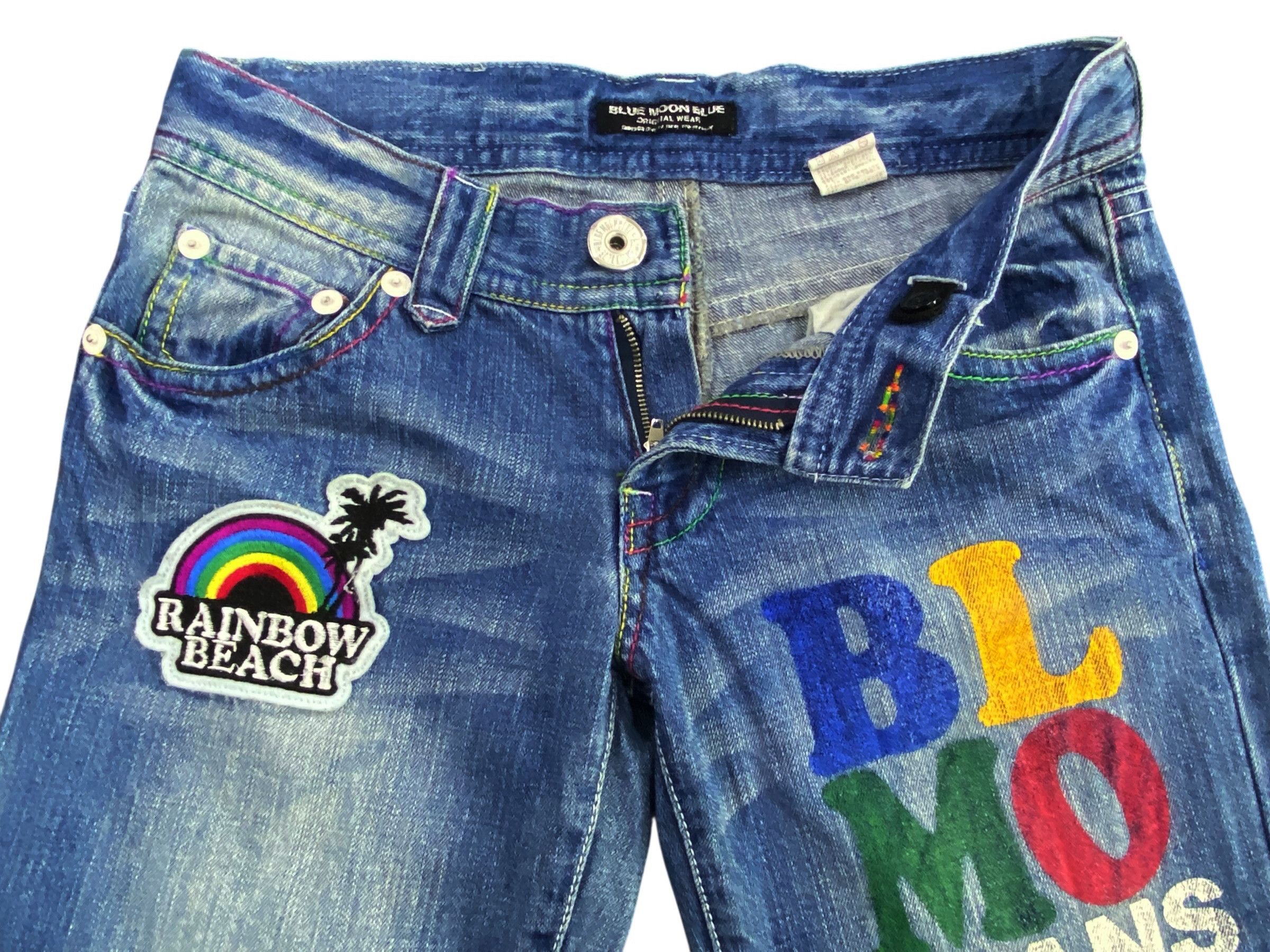 Japanese Brand Blue Moon Blue Japan Denim Jeans Japanese Surf Jeans Pants Size US 28 / EU 44 - 4 Thumbnail