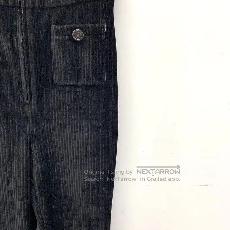 Chanel Chanel Black Cotton Women's Overalls . Size 23" - 4 Thumbnail