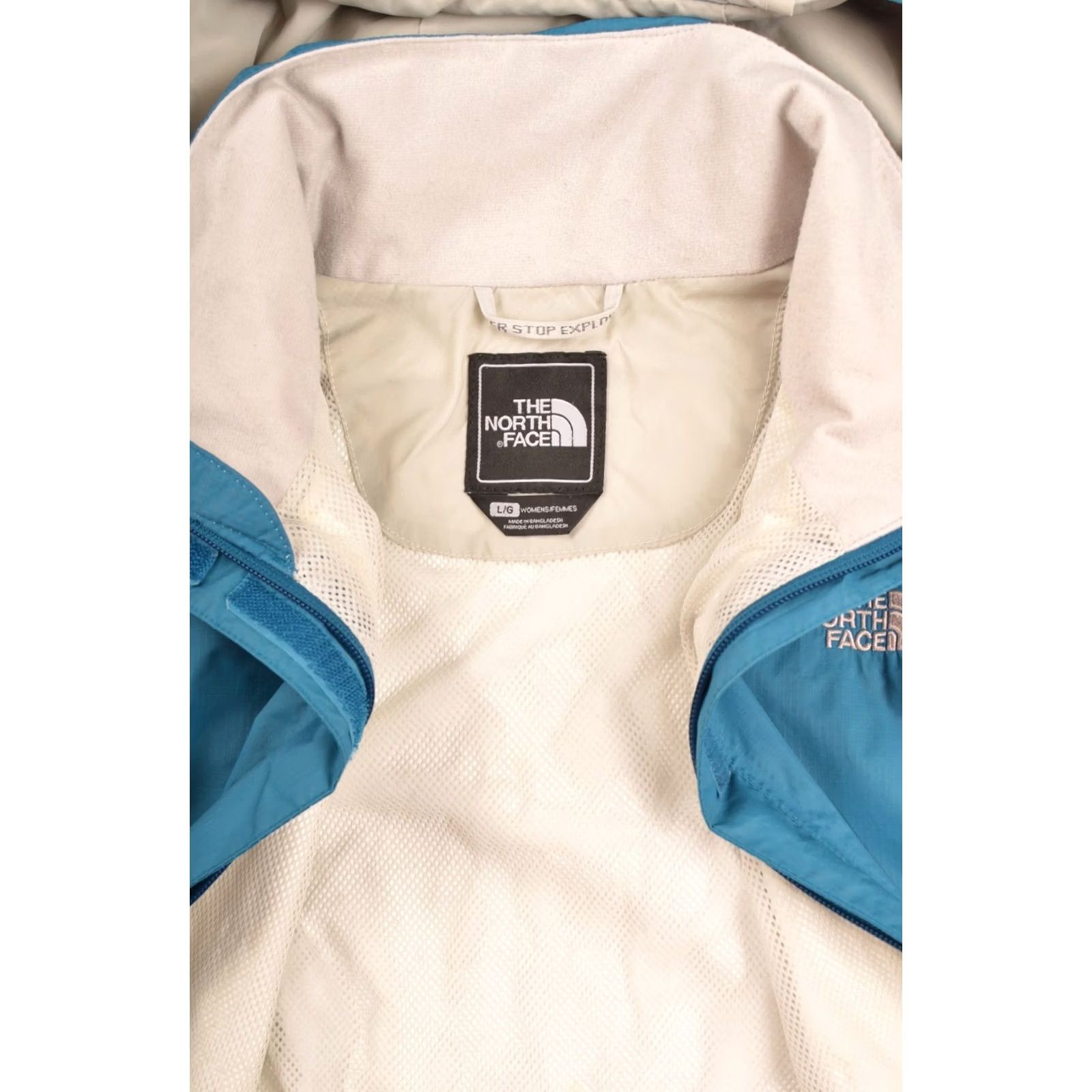 The North Face The North Face Womens Hyvent Membrane Resolve Jacket Windbreaker, Size L, Blue, Regular, Jacket, Womens, The North Face, F11Y461 Size L / US 10 / IT 46 - 7 Thumbnail