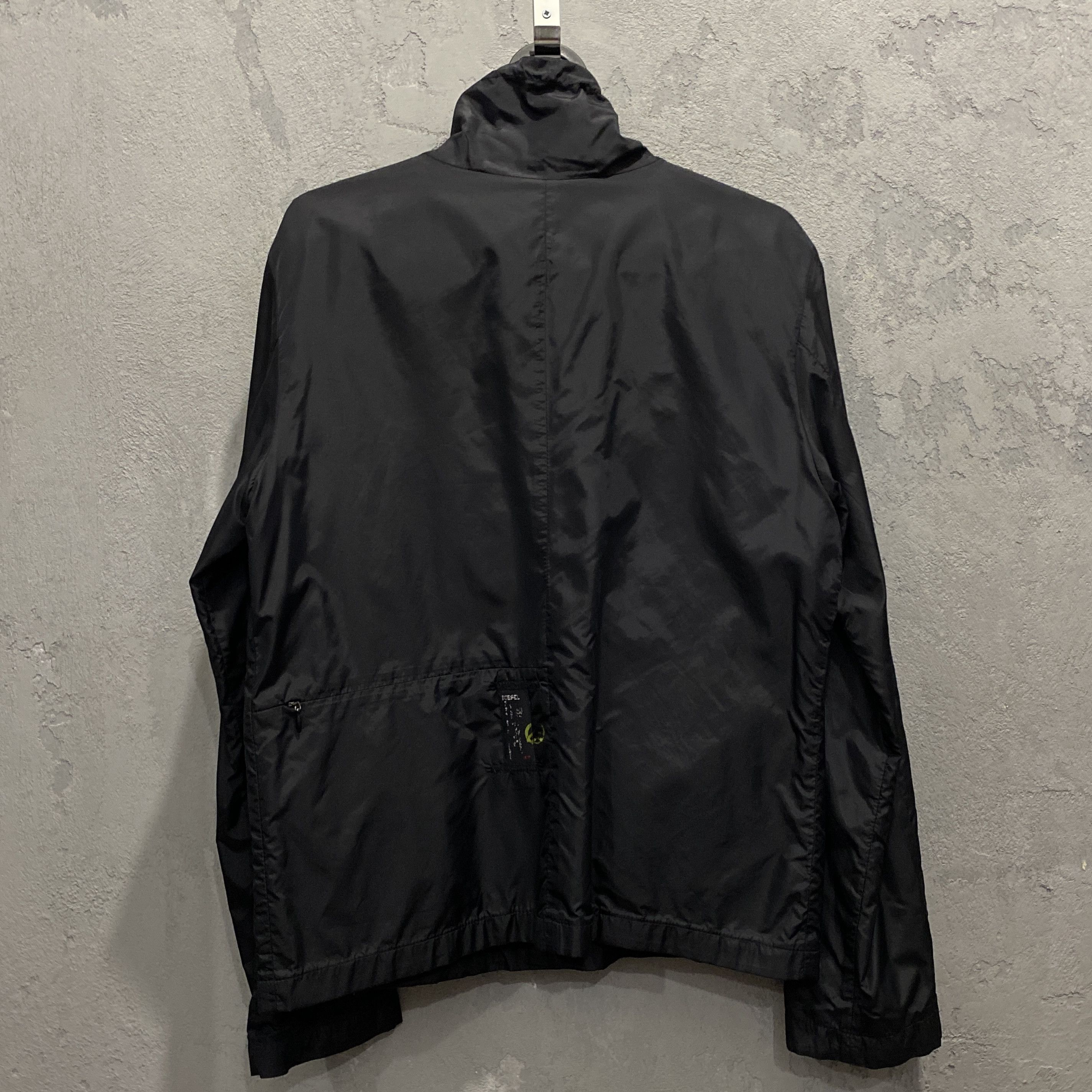 Diesel × Vintage Diesel black windbreaker - S Size S / US 4 / IT 40 - 2 Thumbnail