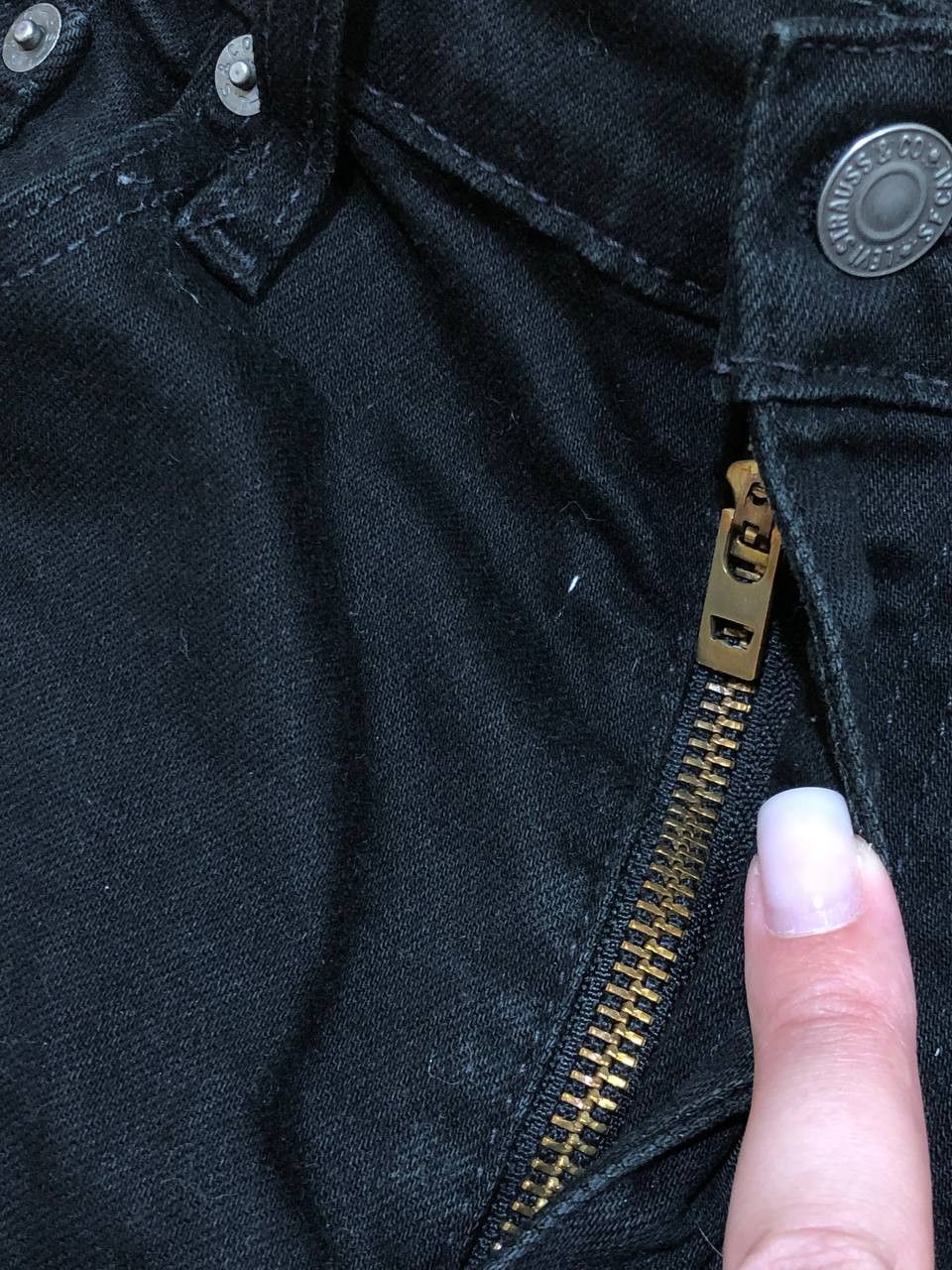 Levi's Vintage jeans Levi's 512 black crazy Y2K w30 streetwear Size US 30 / EU 46 - 9 Thumbnail