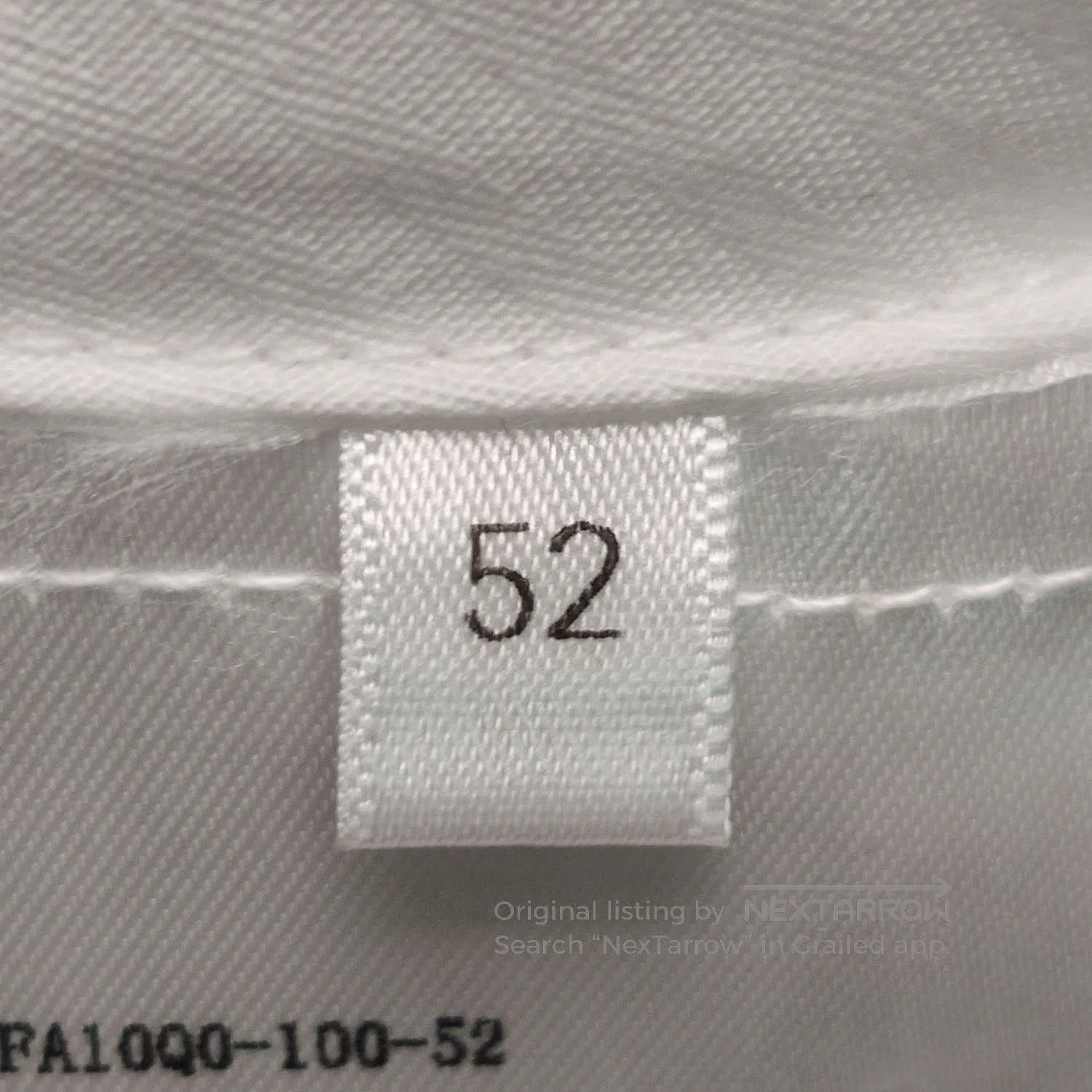 Givenchy White Cotton Straight-Leg Pants.