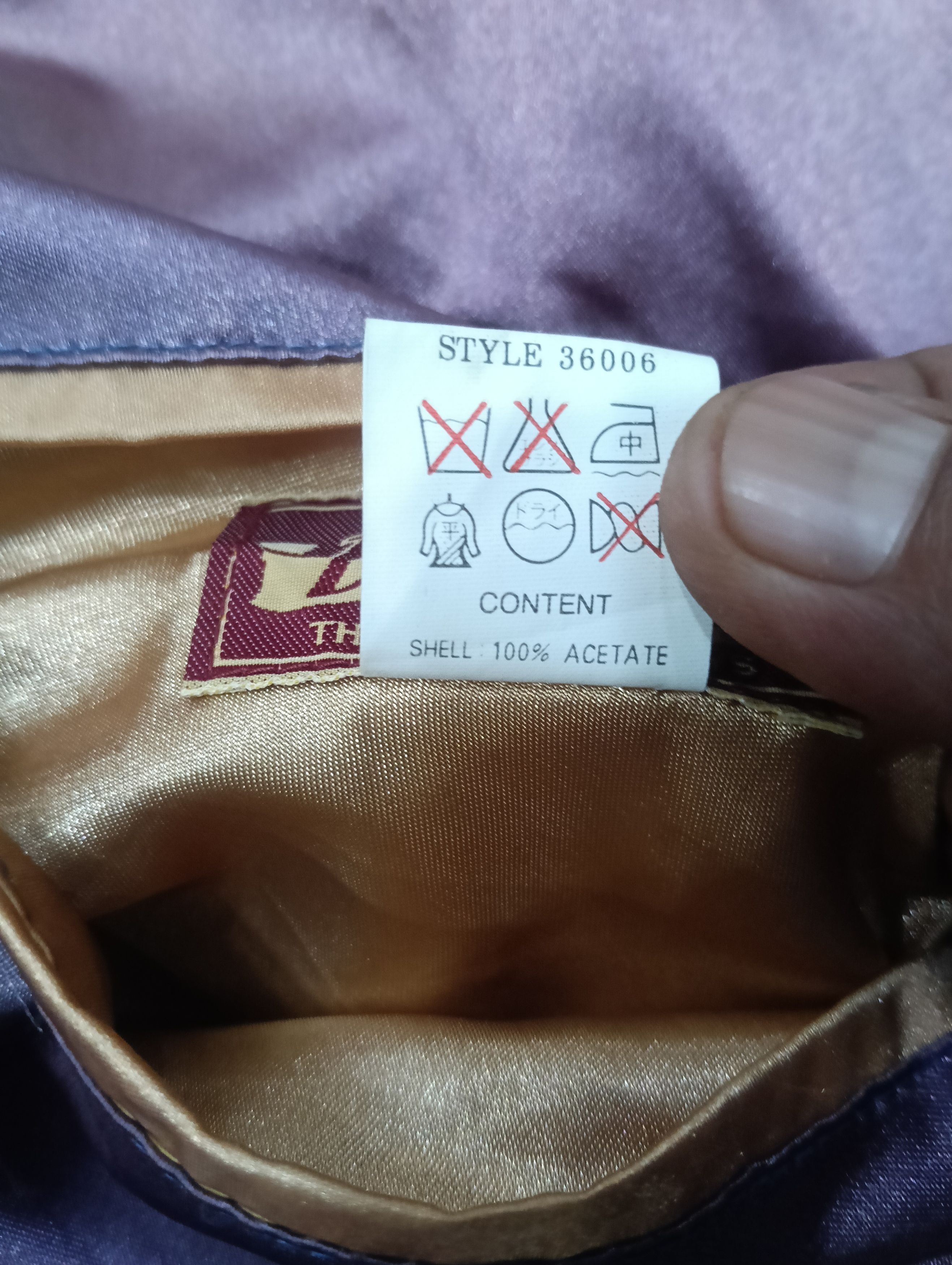 Japanese Brand × Vintage Vintage Sukajan Riversible Jacket Size US L / EU 52-54 / 3 - 9 Thumbnail