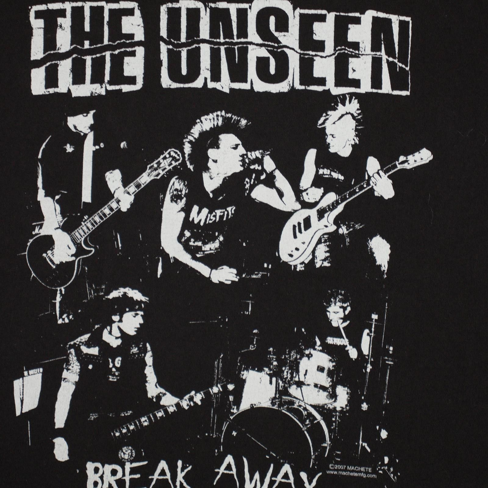 Vintage 2007 The Unseen Graphic Tee Size US M / EU 48-50 / 2 - 2 Thumbnail