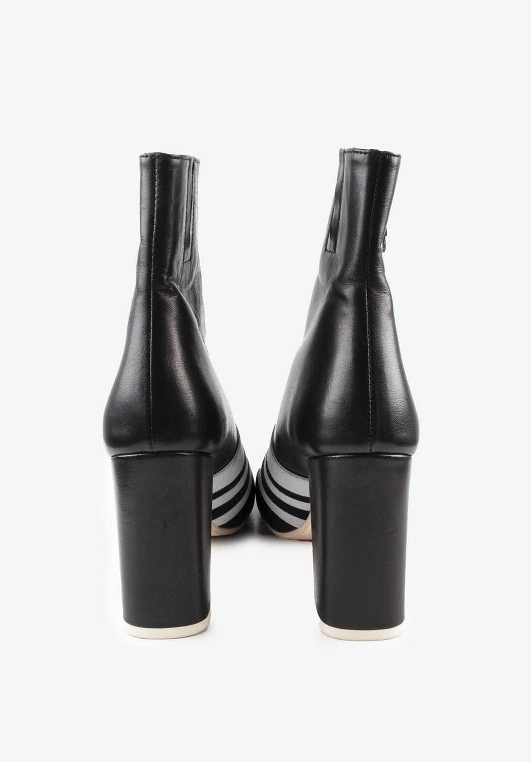 GCDS Original GCDS Women Leather Heels Boots Size 38 H4545 Size US 7 / IT 37 - 4 Thumbnail