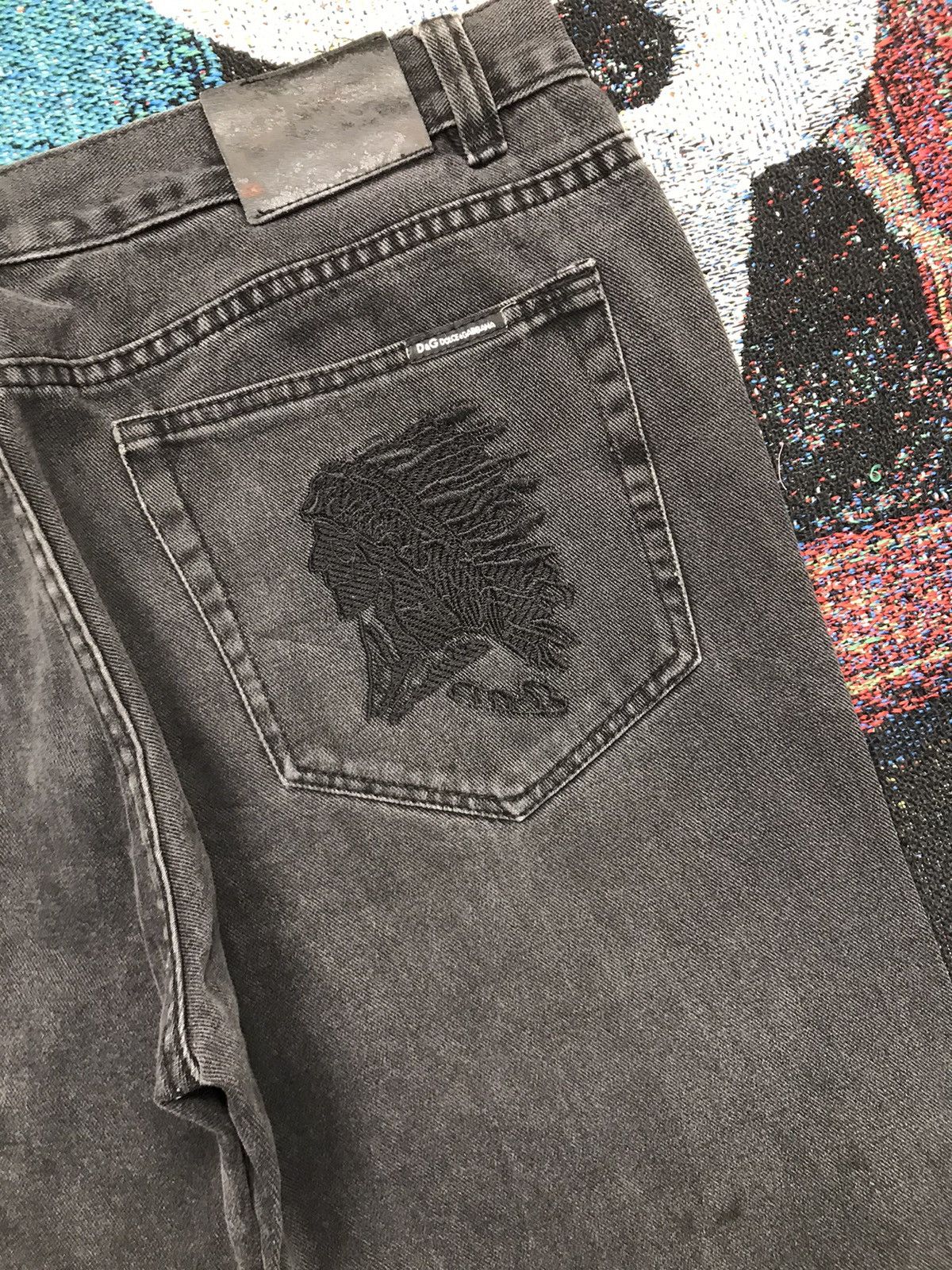 Dolce & Gabbana Vintage Dolce & gabbana embroidered denim Size US 38 / EU 54 - 15 Thumbnail