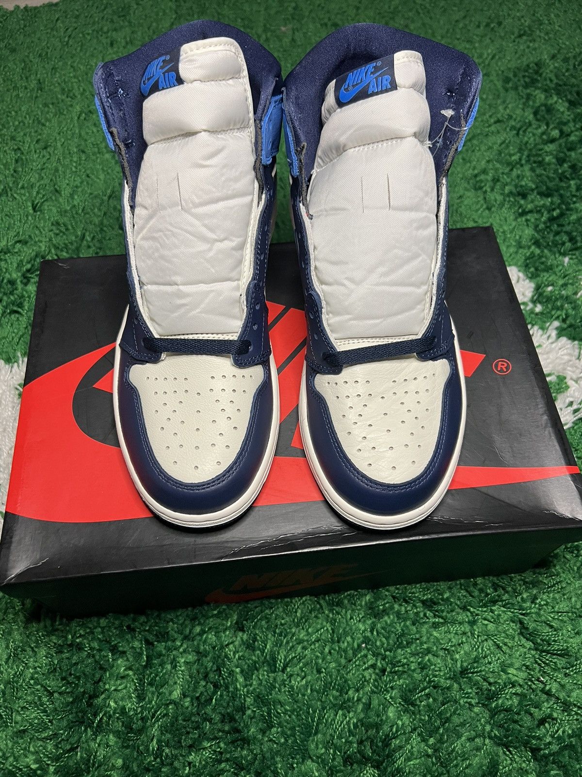 Nike Jordan 1 High Obsidian Size US 10 / EU 43 - 4 Thumbnail