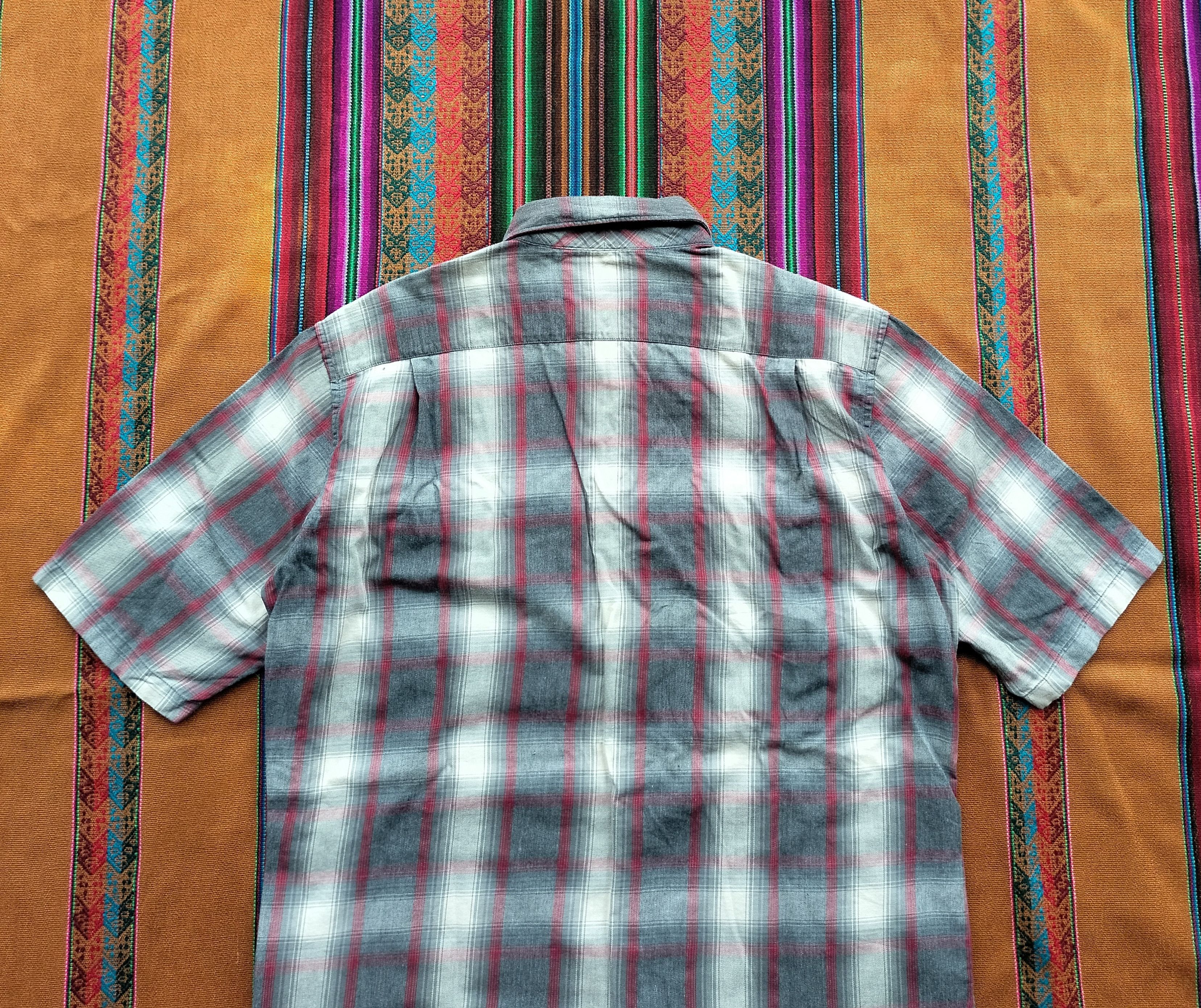 Japanese Brand Undercover for uniqlo 4 pocket plaid ss shirt Size US S / EU 44-46 / 1 - 10 Thumbnail