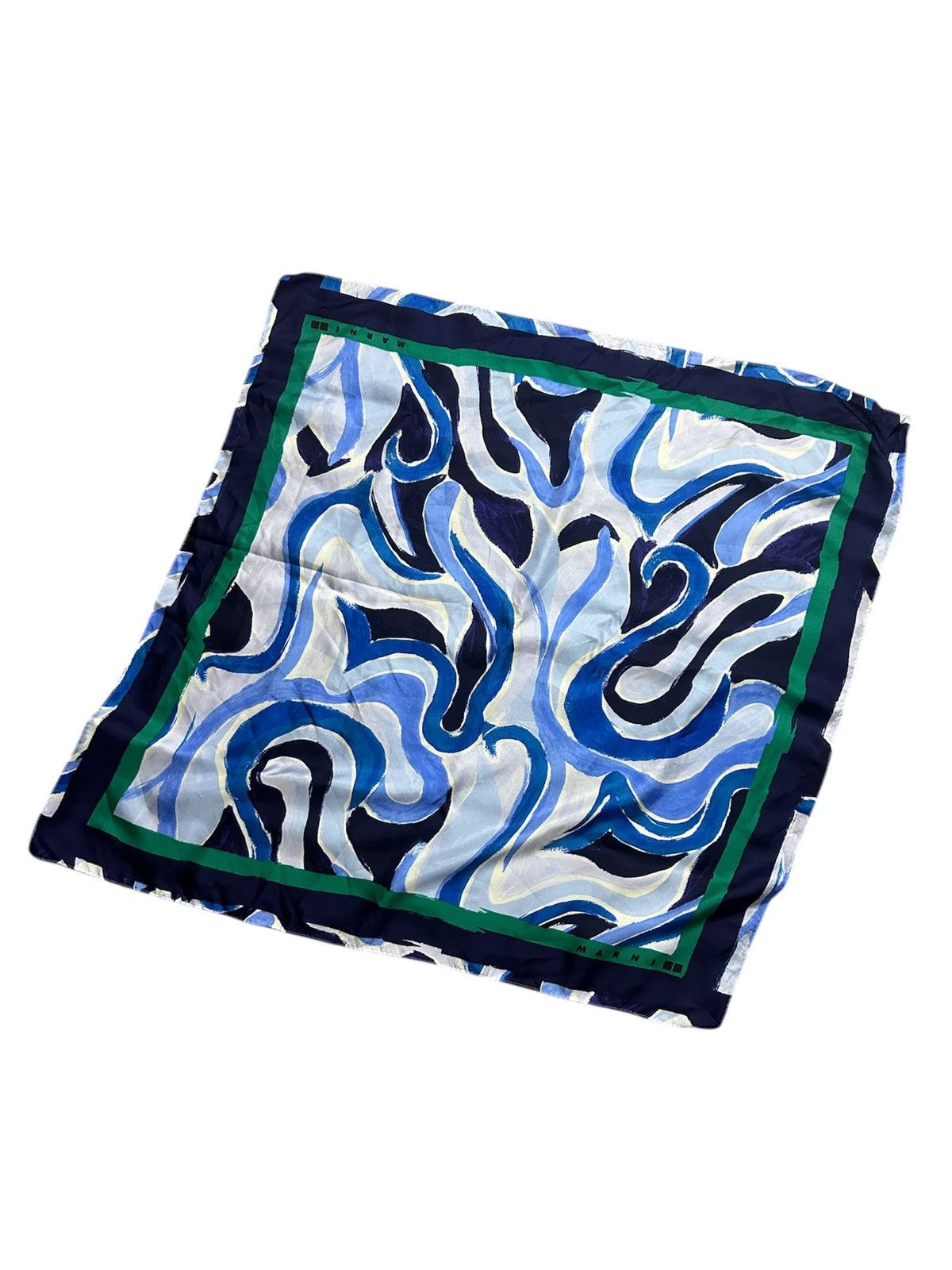 Marni AW22 Marni x Uniqlo Abstract Silk Scarf (Winter Collection) Size ONE SIZE - 1 Thumbnail