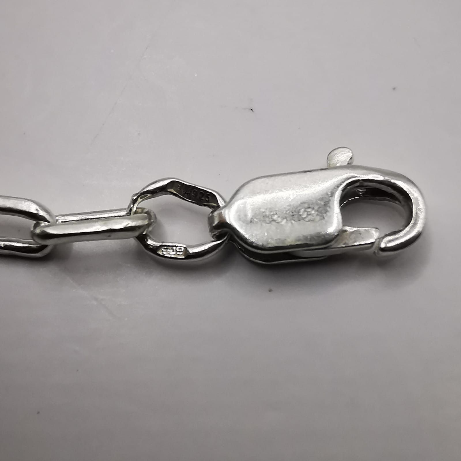 Sterling Silver Vintage Chain, 925 Sterling Silver, Signed 11,66g Size ONE SIZE - 7 Thumbnail