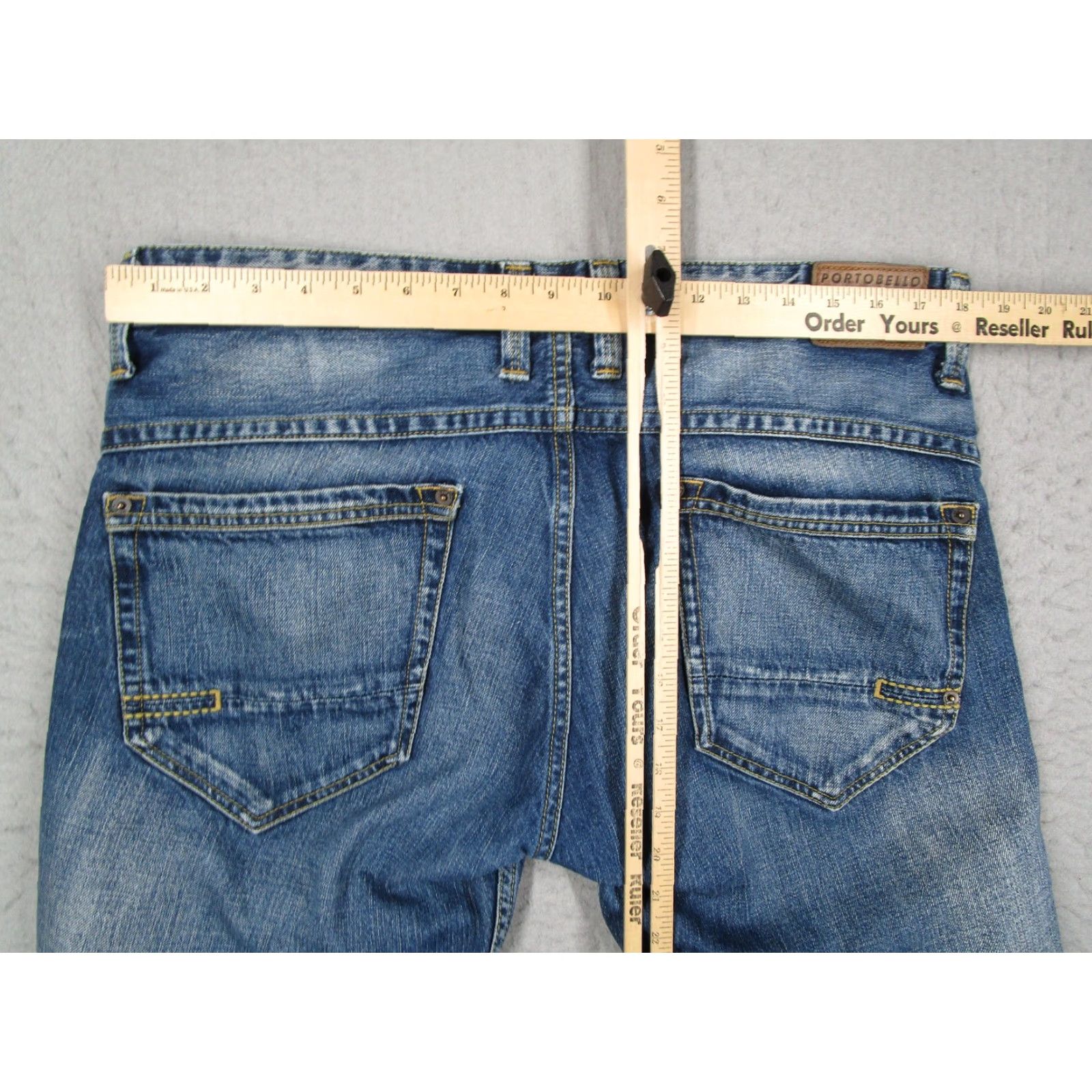 Pepe Jeans Pepe Jeans Portobello Jeans Men 36x30 Blue Denim Button Fly Straight Vintage Size US 36 / EU 52 - 7 Thumbnail