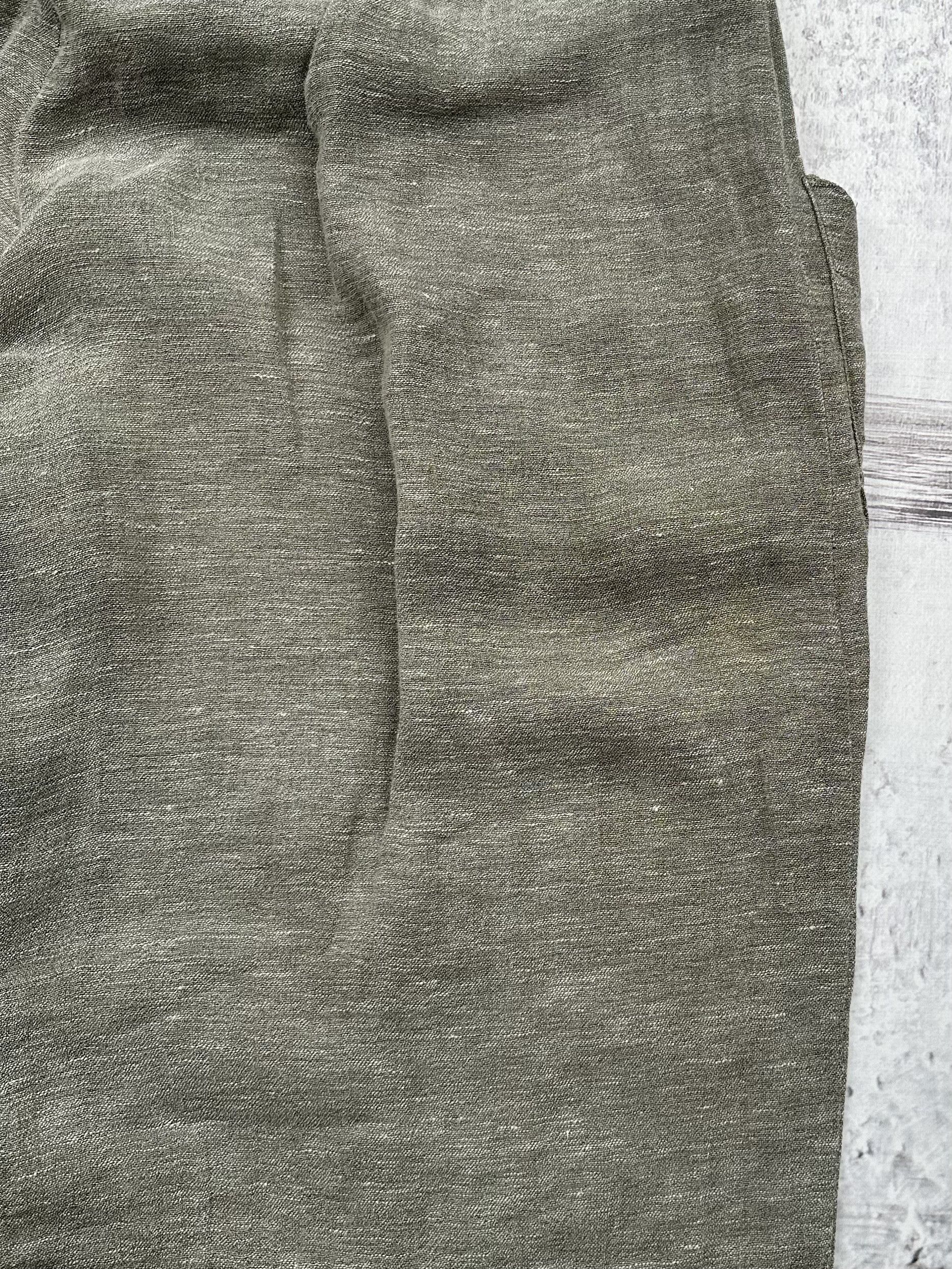 Japanese Brand × Vintage × Yohji Yamamoto Vintage Parachute Linen Pants Size US 30 / EU 46 - 9 Thumbnail